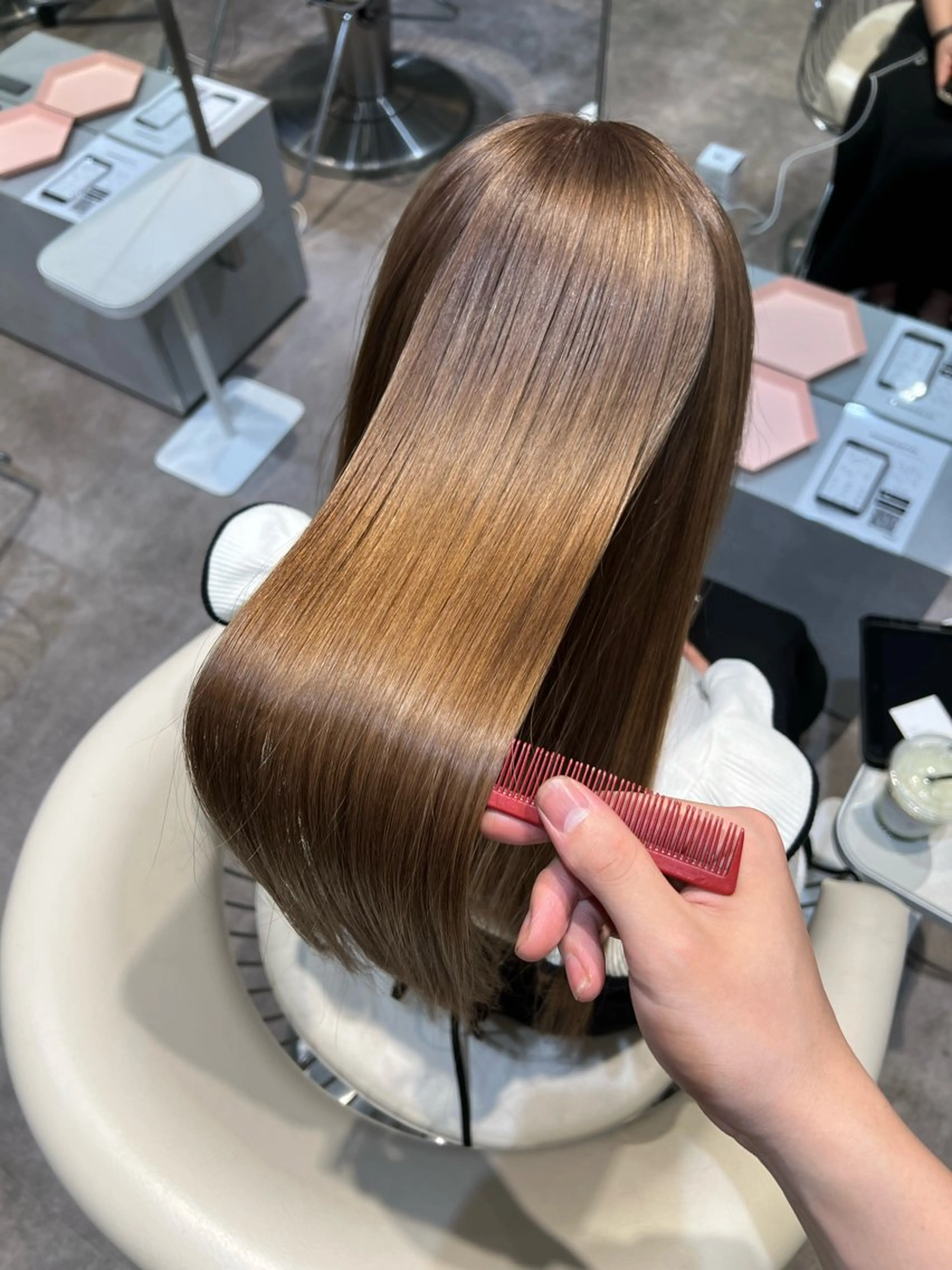 ミディアム カラー カット ヘアカラー トリートメント 原宿/美髪カラー 🫧TAISEIのヘアスタイル