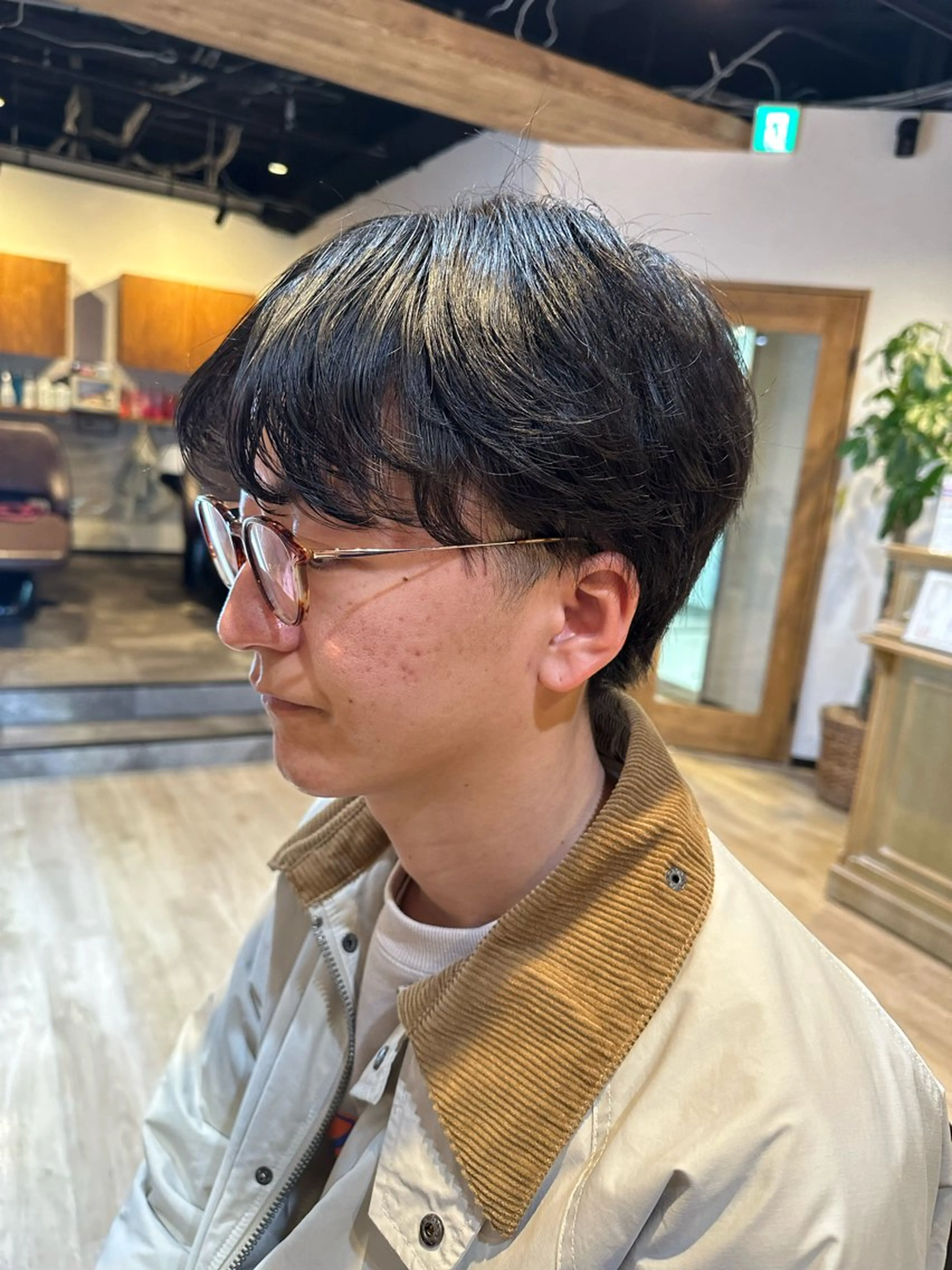 メンズ エステ リラク 髪質改善&ストレート ‪✂︎‬鈴木青樹のヘアスタイル