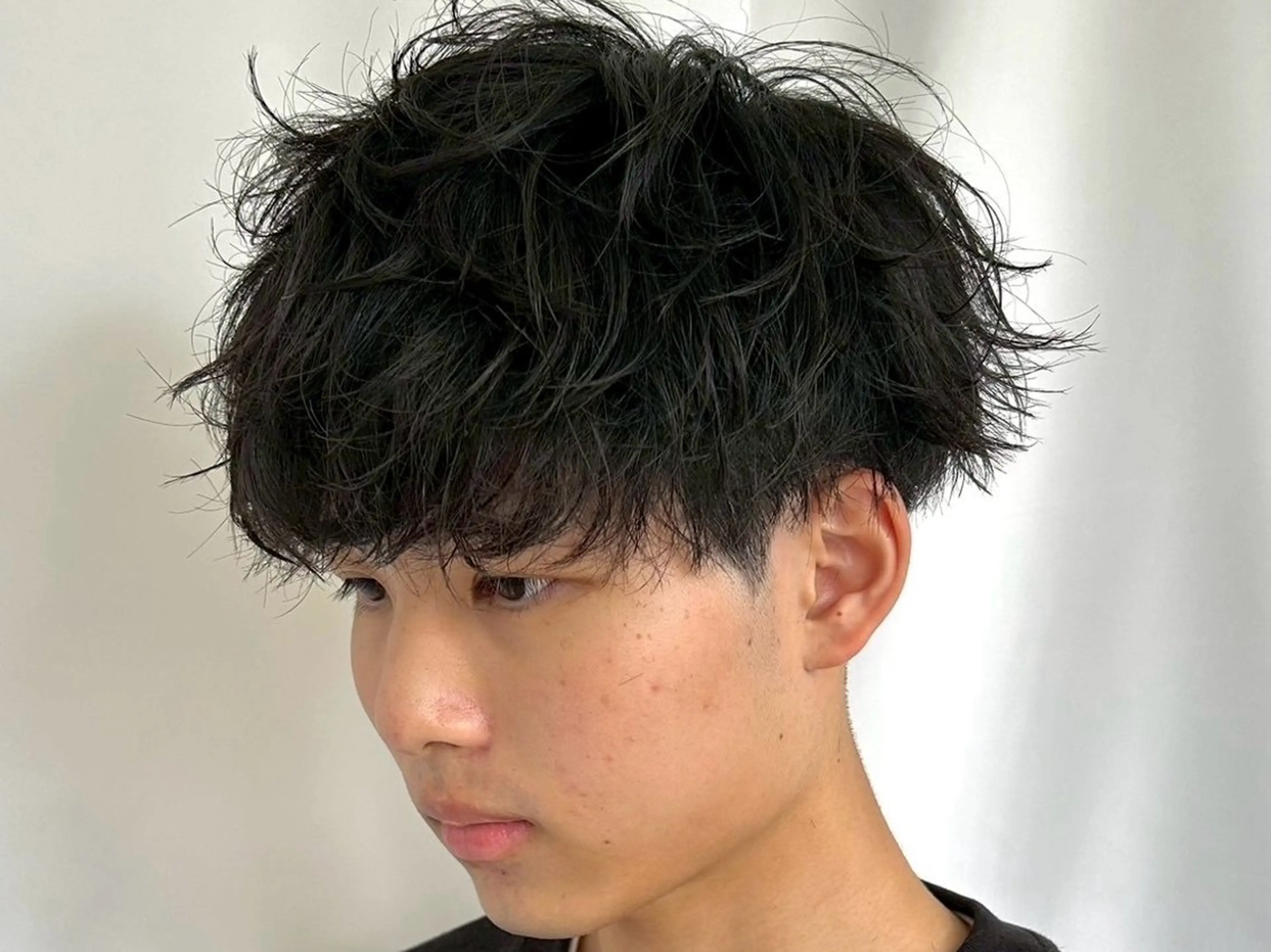 ショート パーマ メンズ Kahuli hair Ulu 千葉店【カーフリヘア ウル】所属・TAISEI .のヘアスタイル