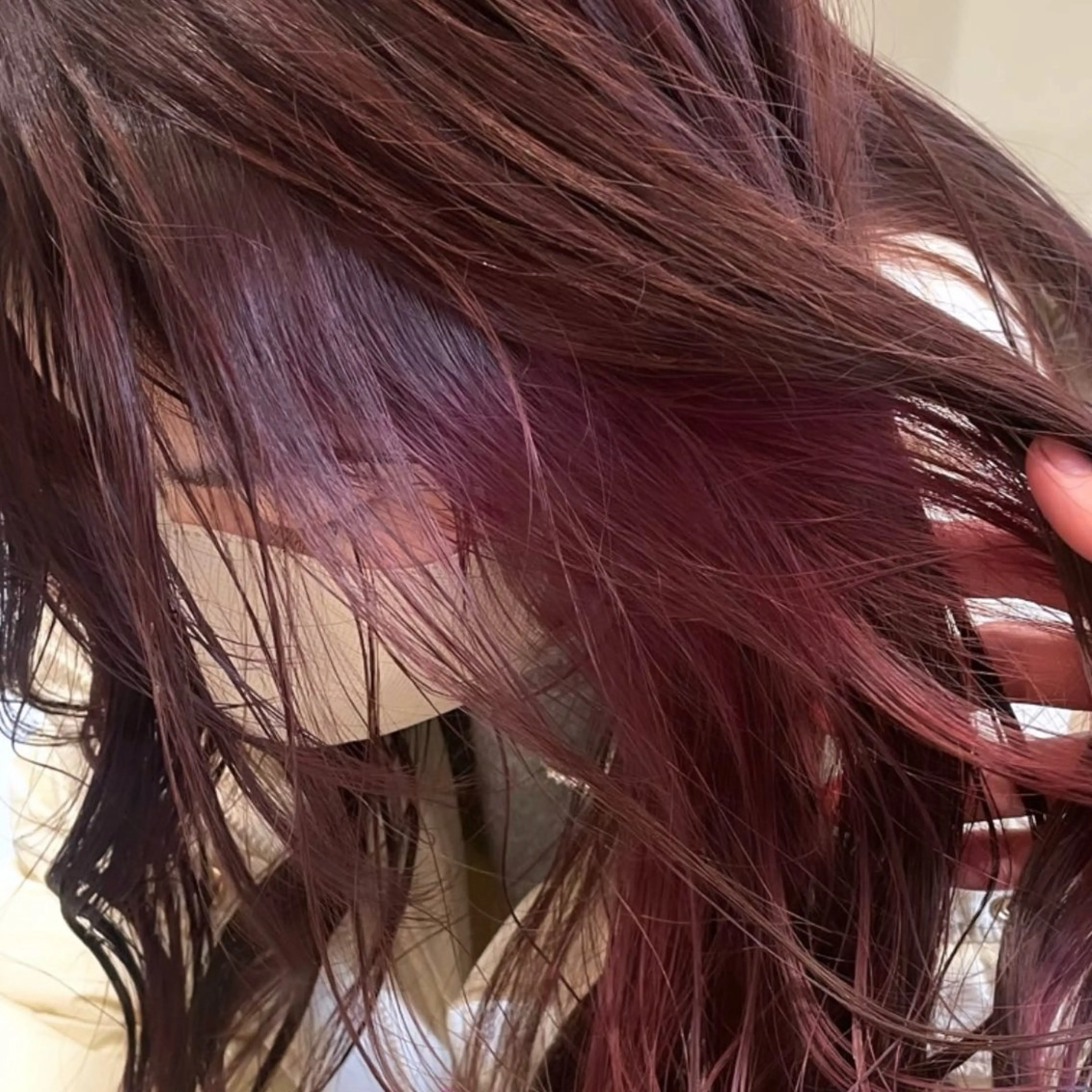 ロング カラー カット ヘアカラー keshiki🦋 Nanaのヘアスタイル