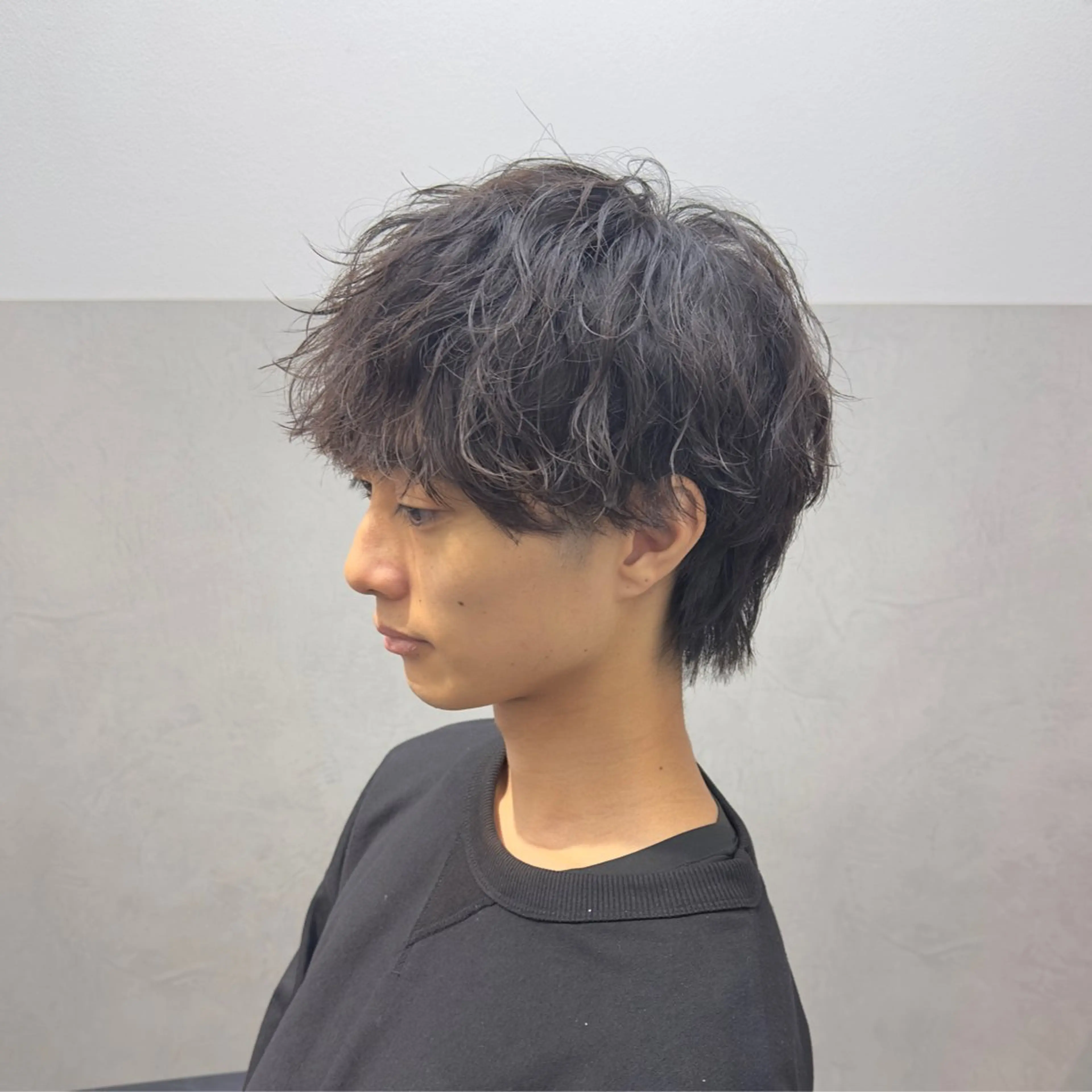 【minimo開設記念】メンズカット＋デザインパーマ【ツイスパ、波巻き、スペイン、シャドウ等】の写真