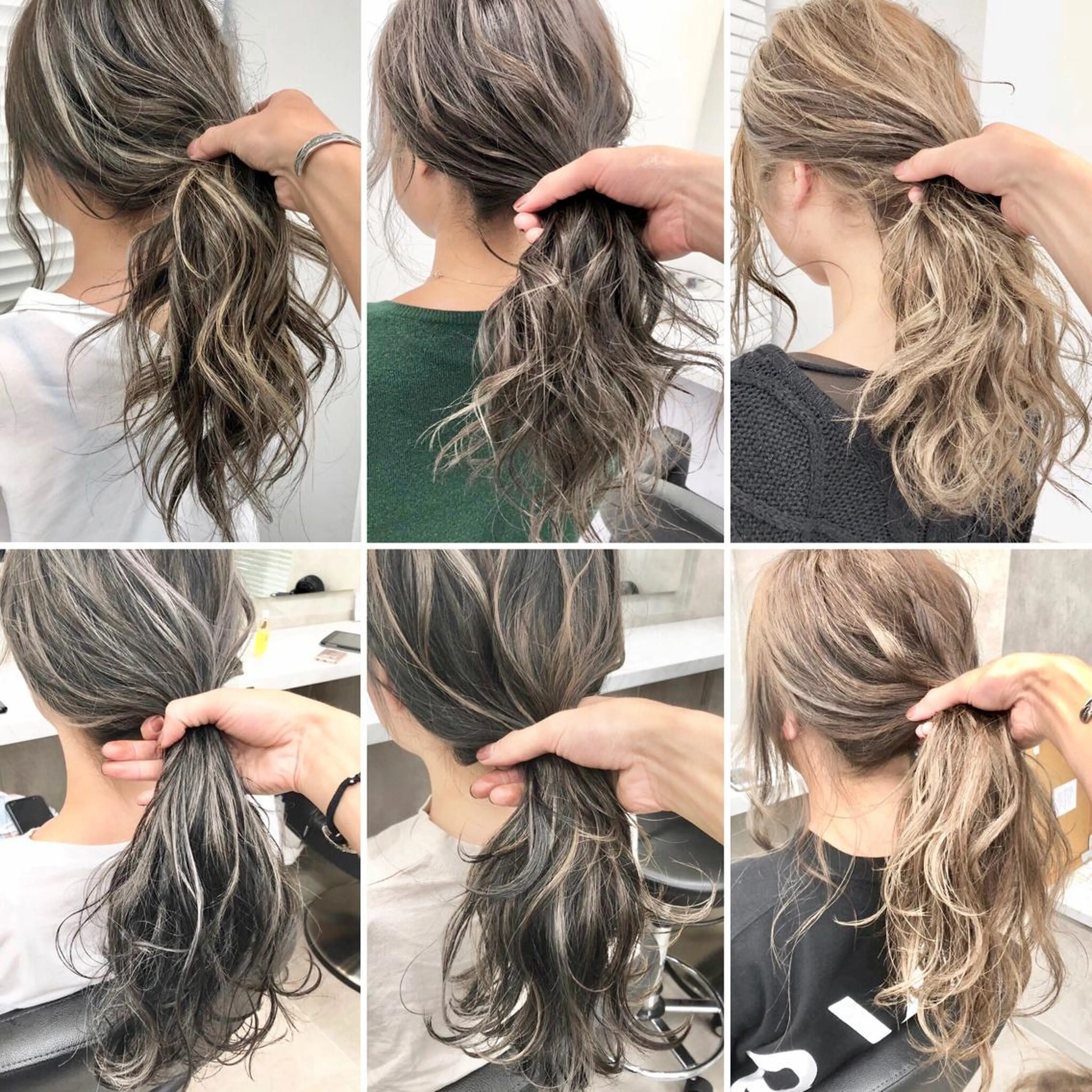 ロング カラー ヘアアレンジ メンズ特化 パーマ/オザワのヘアスタイル