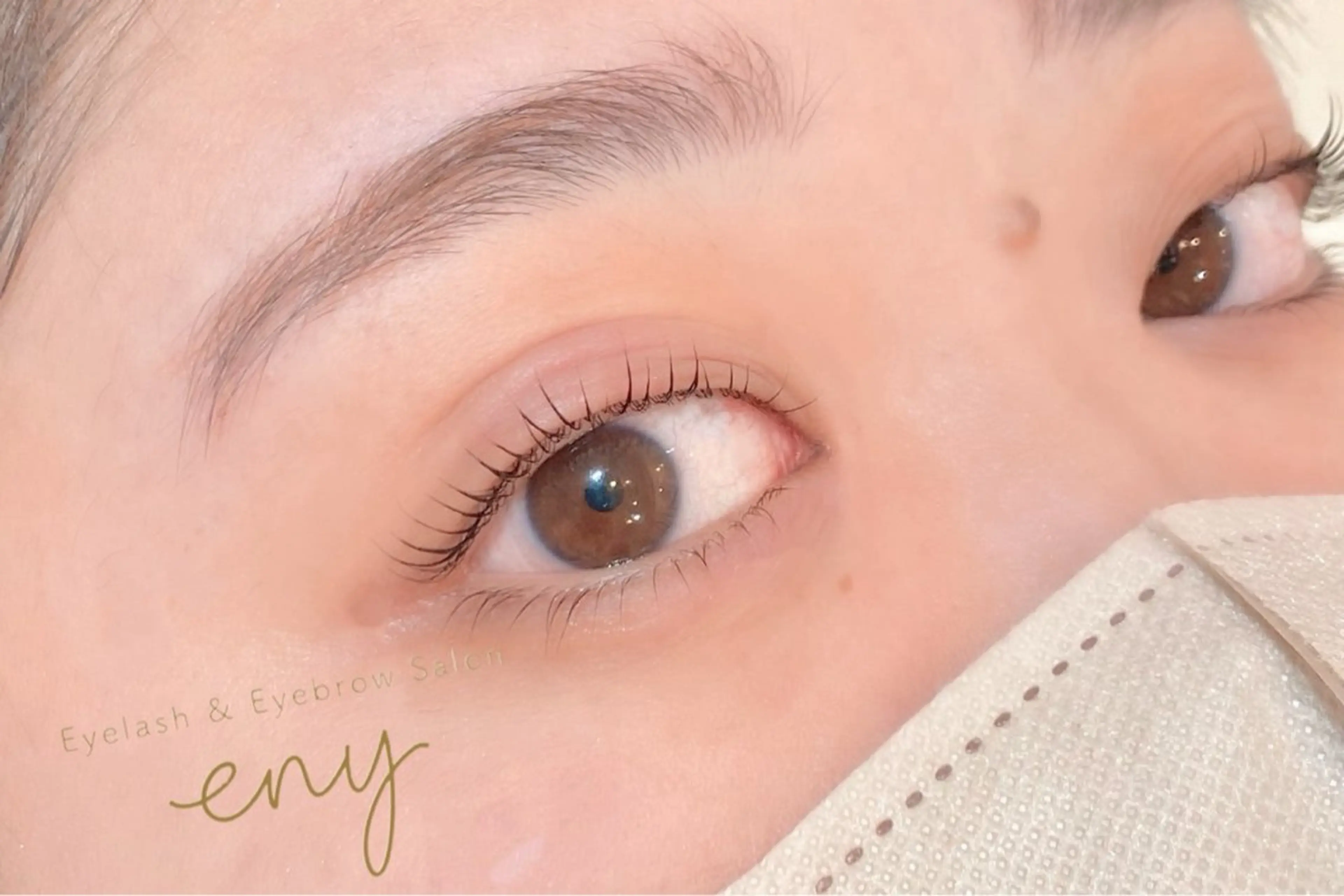 【ミニモ🩵リピーター限定】上下まつ毛パーマ➕アミノケラチンTRの写真