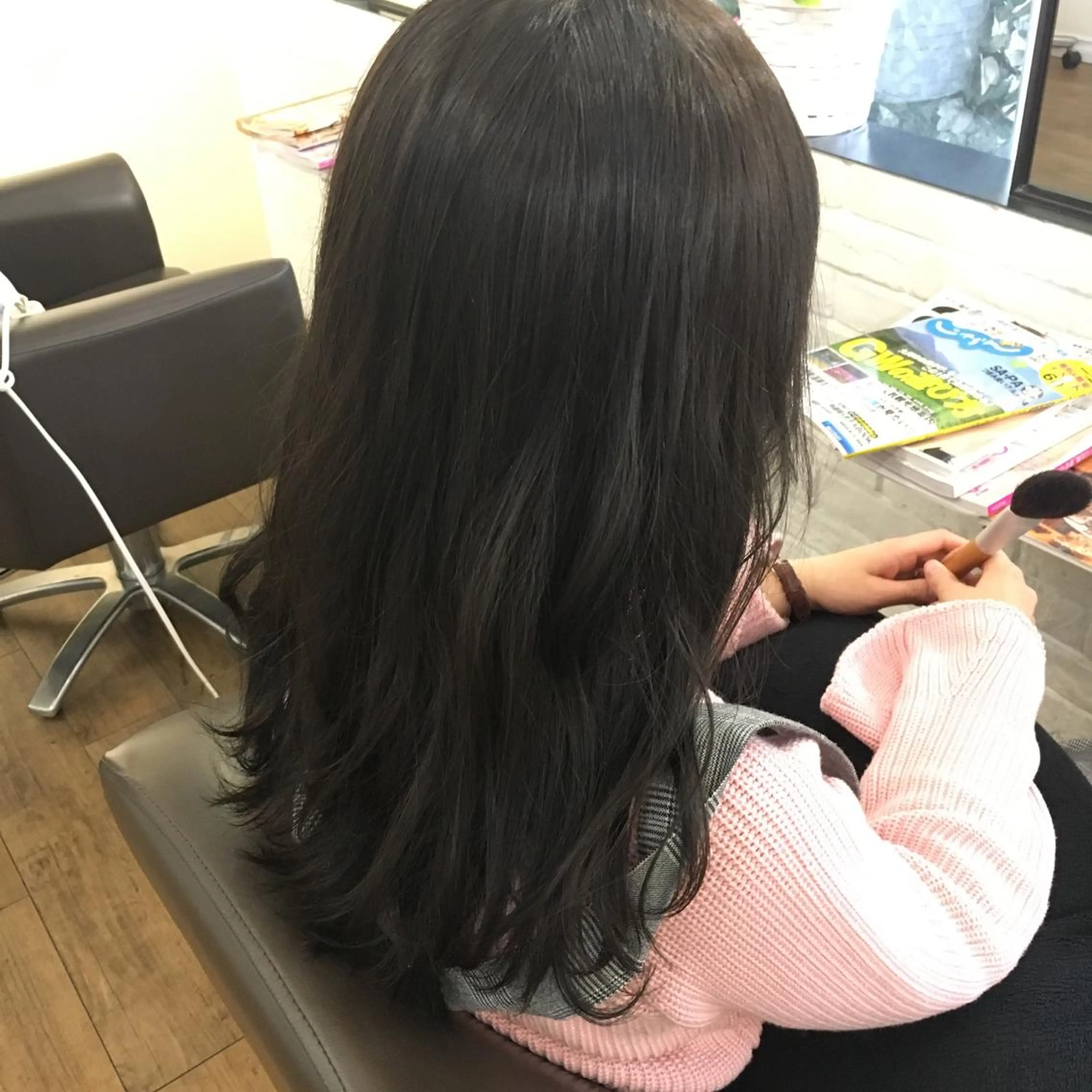 ロング カラー アディクシーカラー 透明感カラー 上川 美幸のヘアスタイル