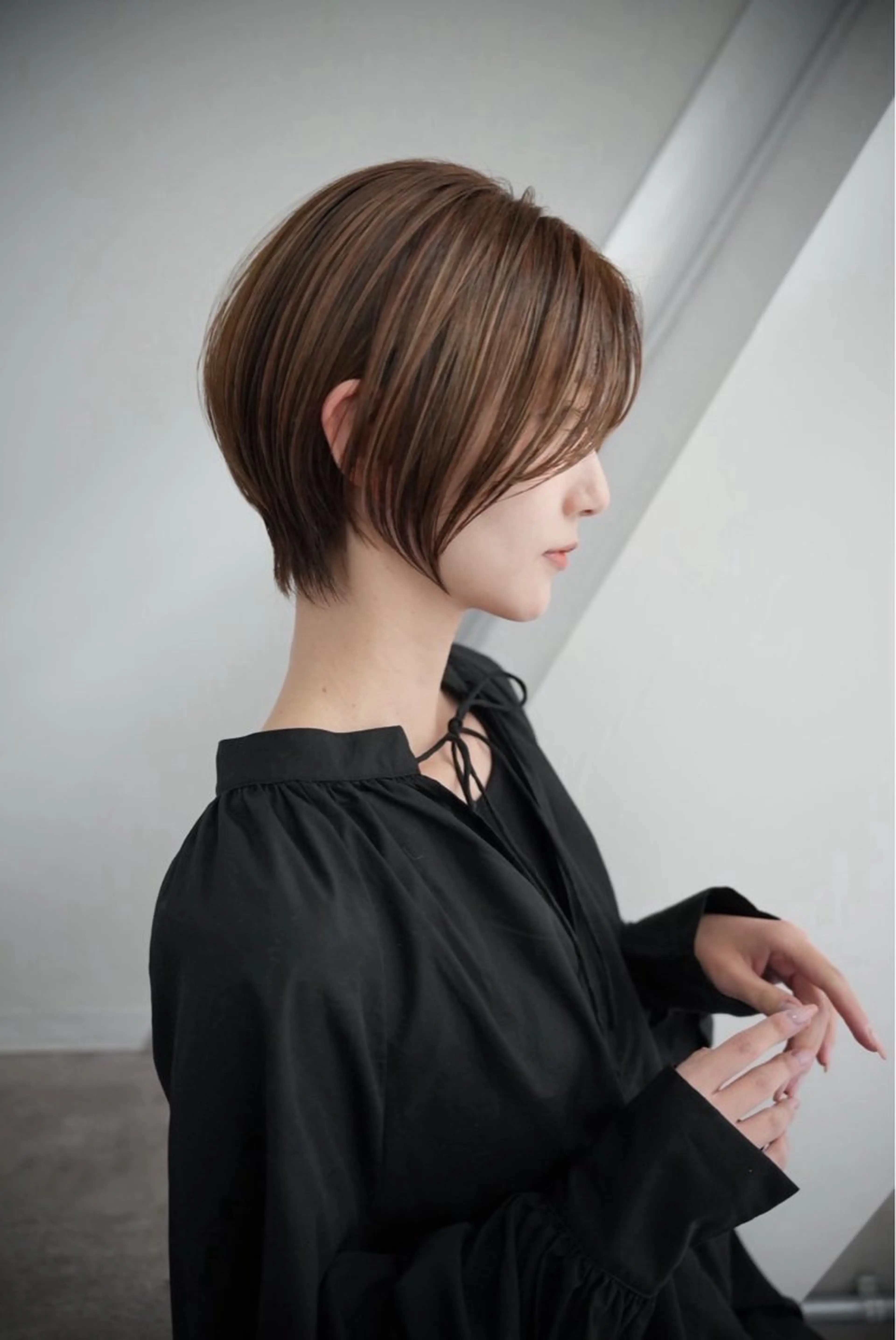 ショート ヘアカラー トリートメント ヘッドスパ soigne 表参道【ソワネ】所属・艶髪🩰透明感カラー 🫧あやみのヘアスタイル