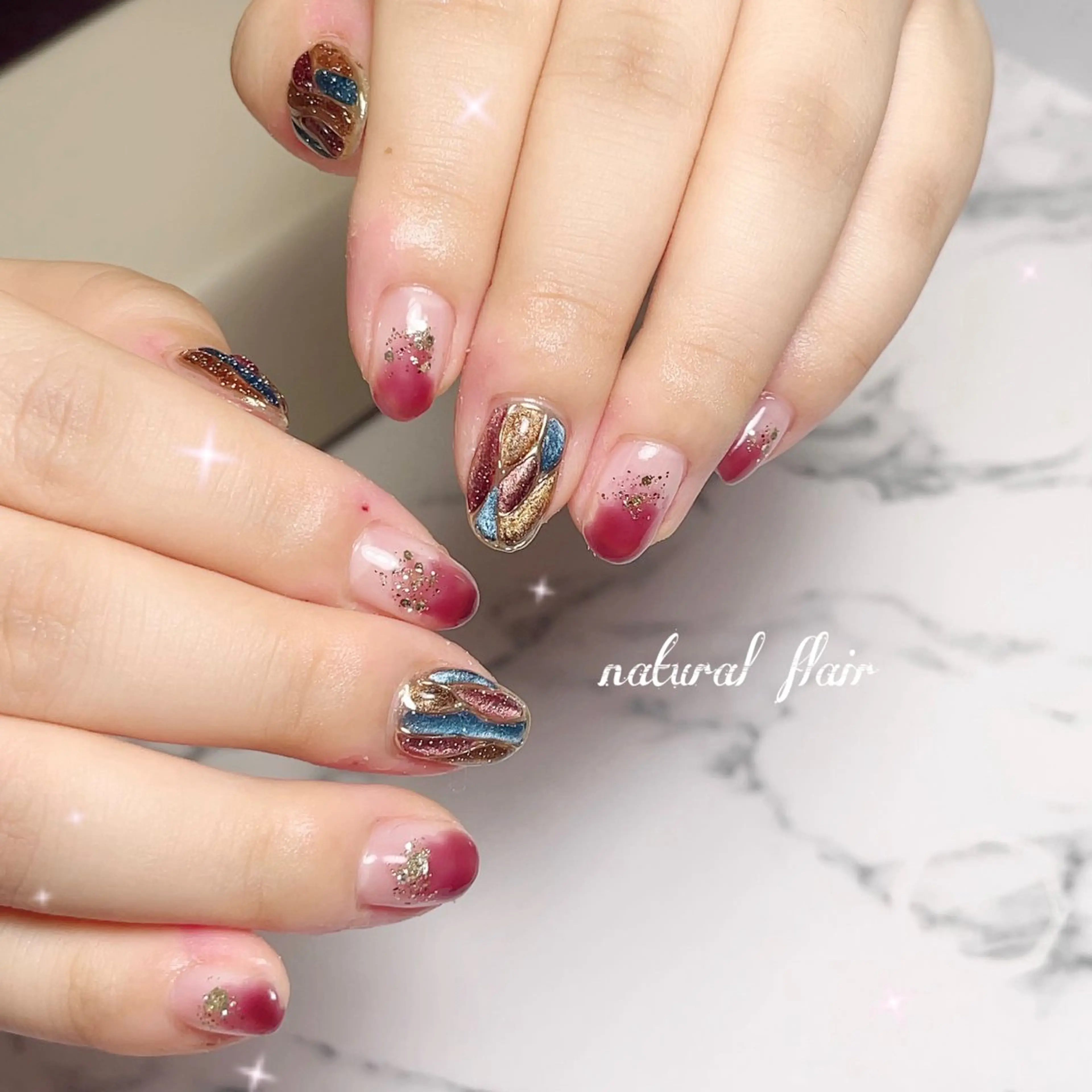 ネイル natural flairのネイルデザイン