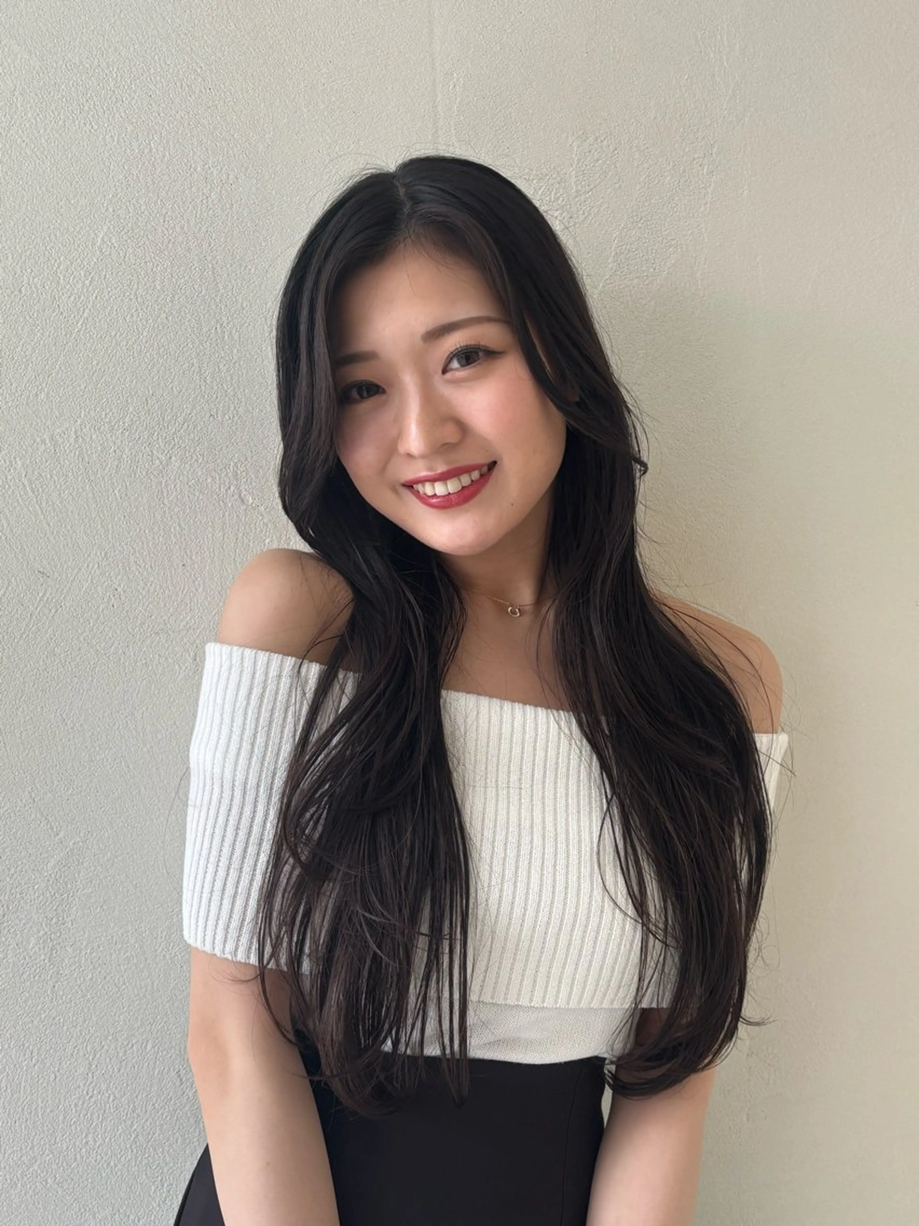 ロング 大野 真央のヘアスタイル