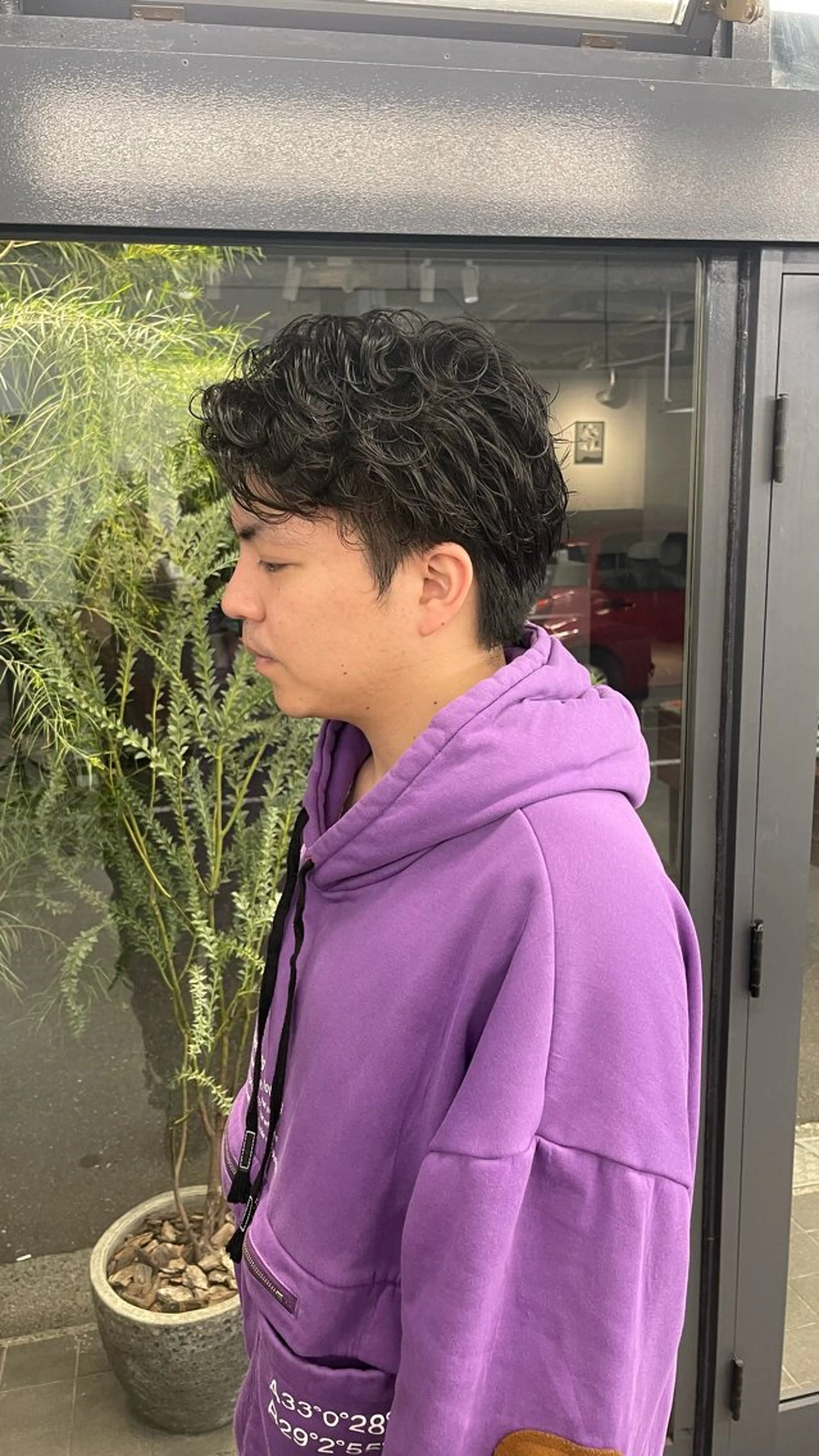パーマ Elme所属・デビュー前割引中🔥 平口はのんのヘアスタイル