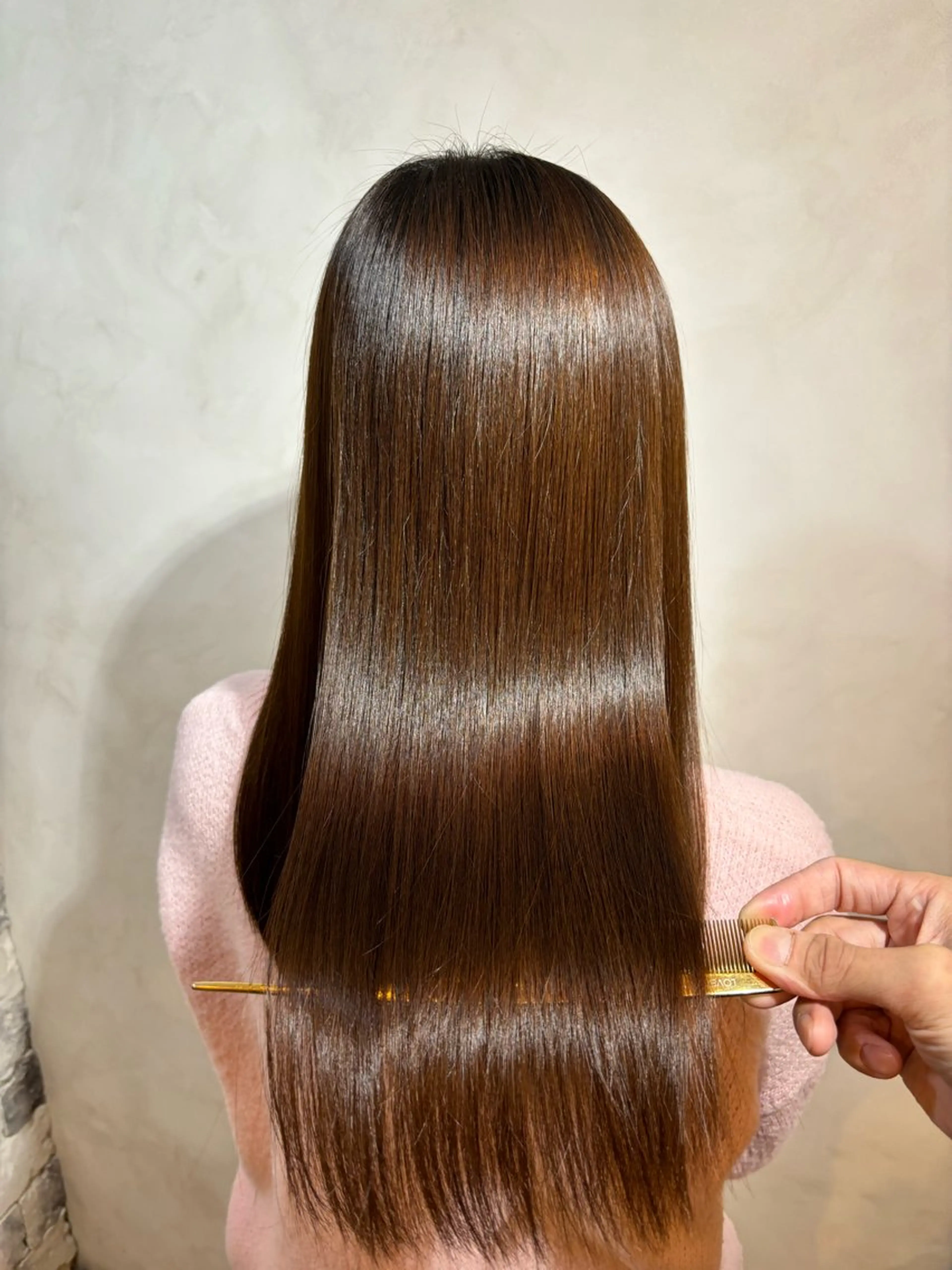 ロング 髪質改善 ロング 酸性ストレート 縮毛矯正 トリートメント ヘッドスパ ヘアセット 美髪矯正 🌈髪質改善 山下のヘアスタイル