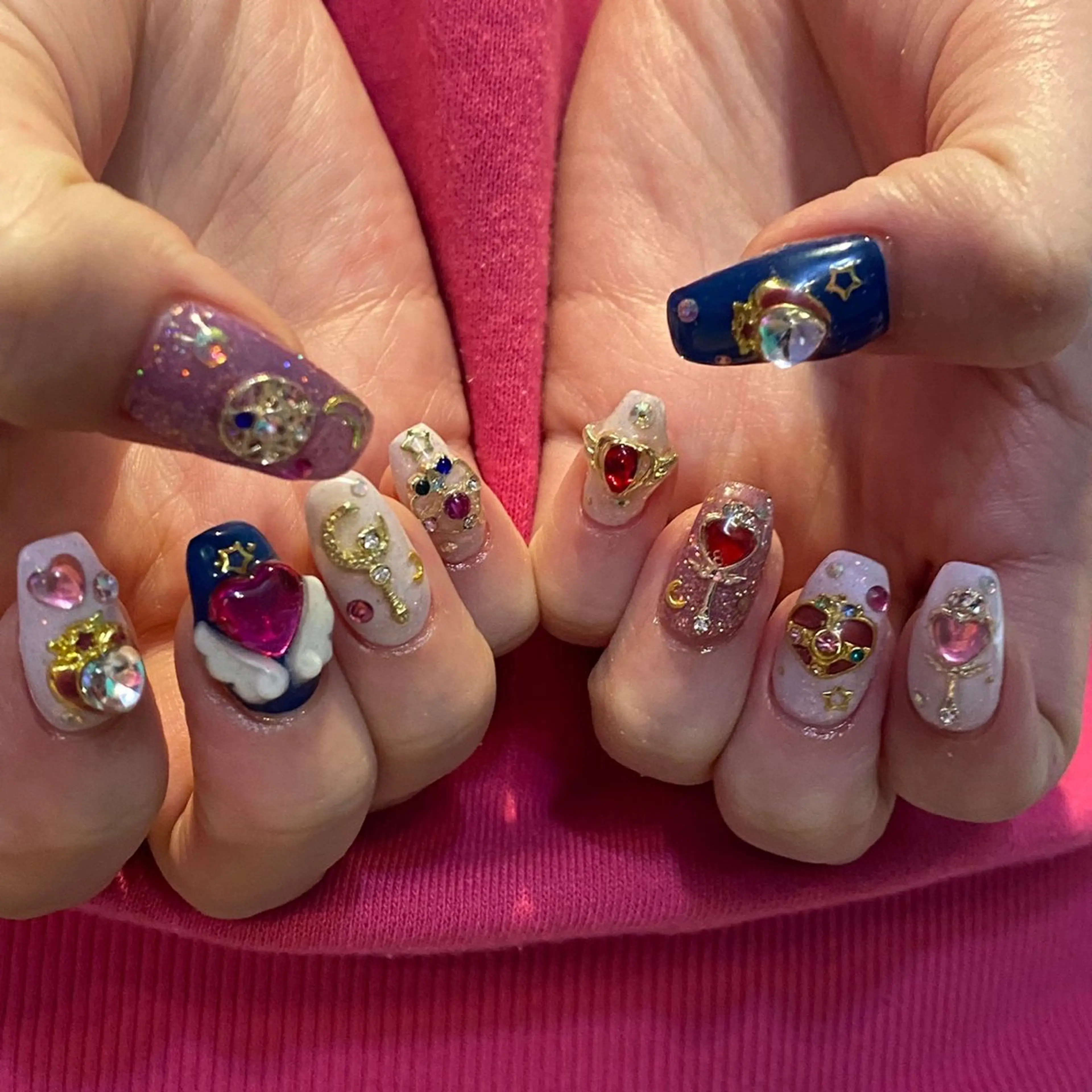 ネイル ゆびノさき 天王寺のネイルデザイン