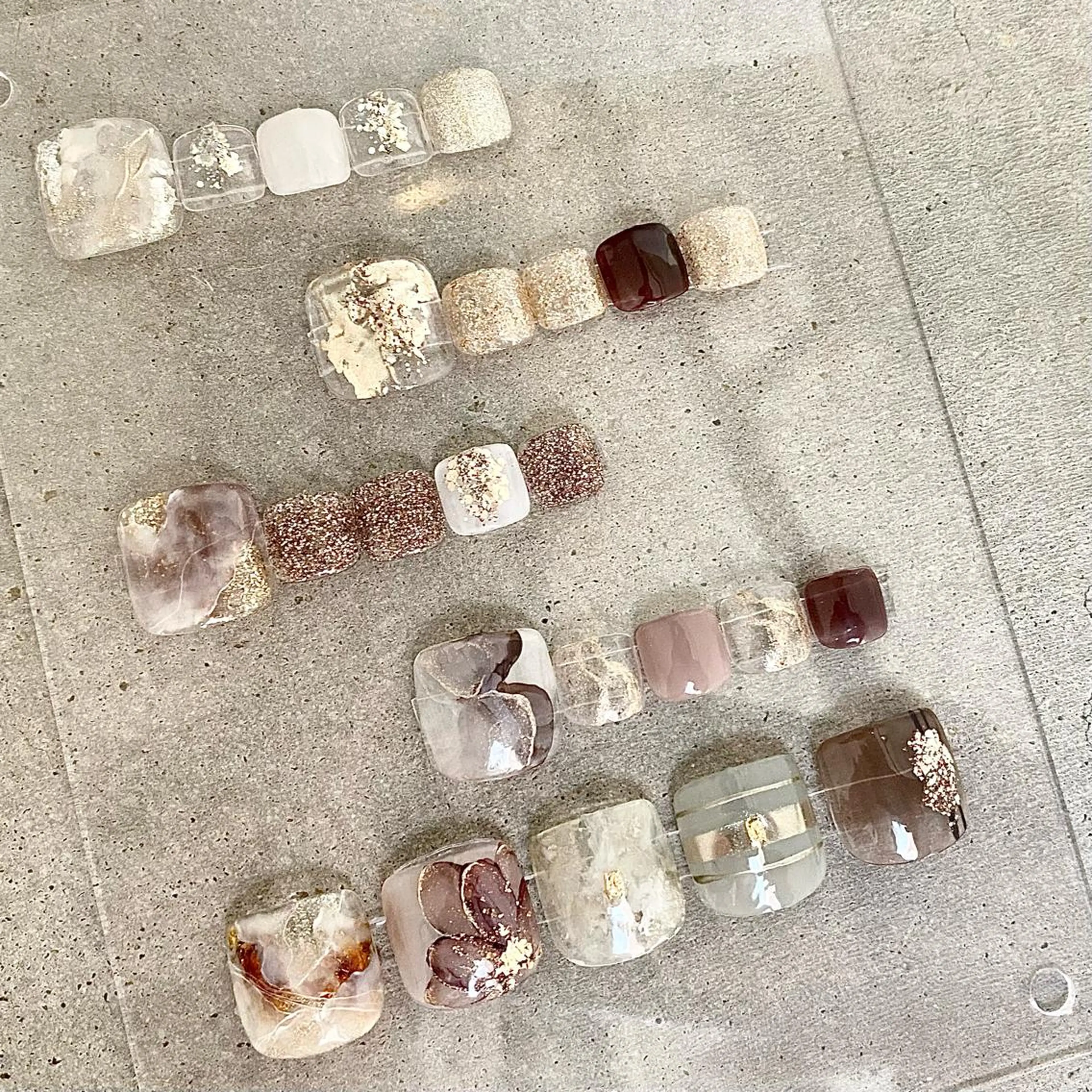 ネイル Ray. /綺麗目ニュアンスのネイルデザイン