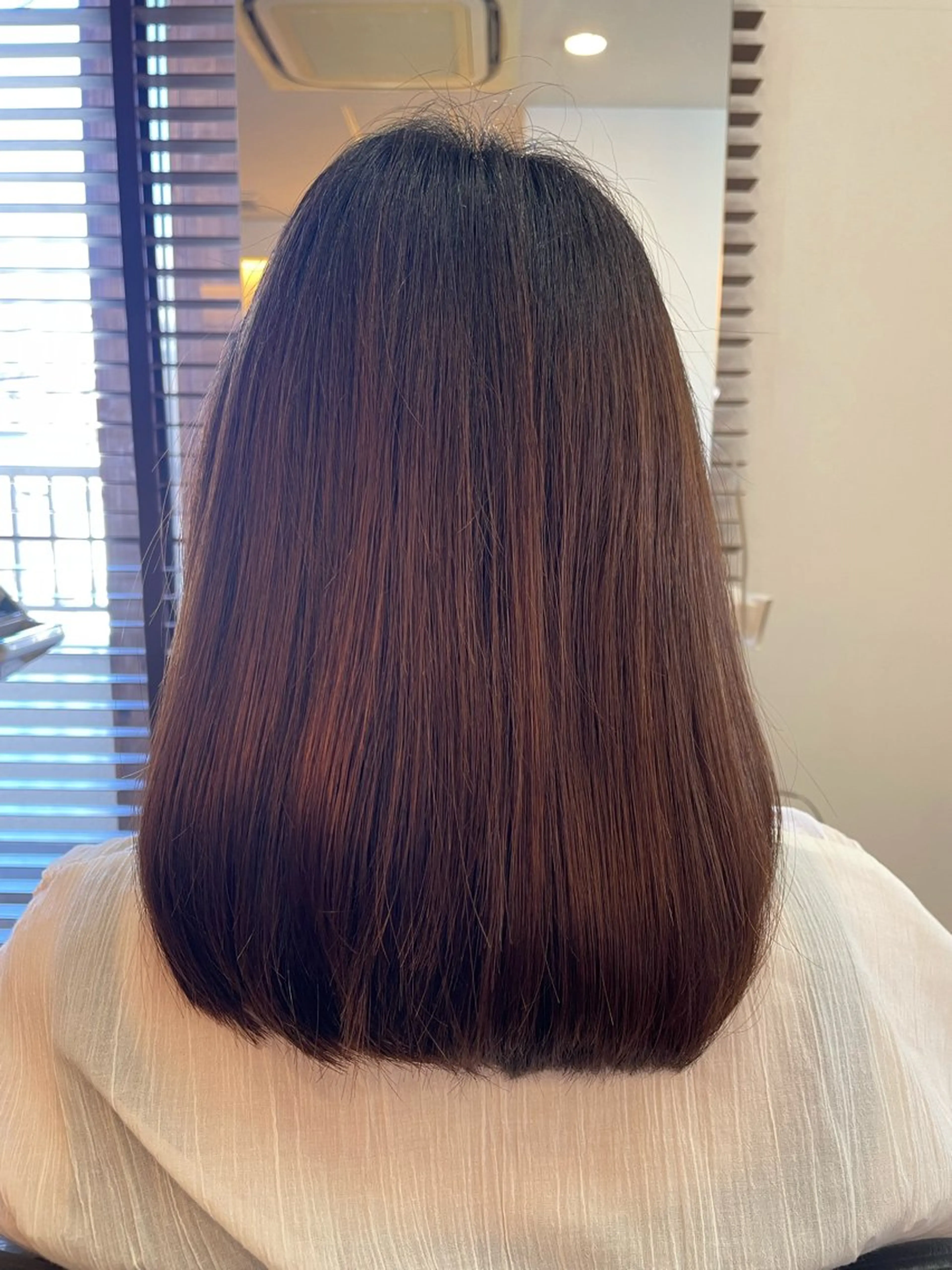 セミロング アミーベル🧸🧡 井口店✂️しおりのヘアスタイル