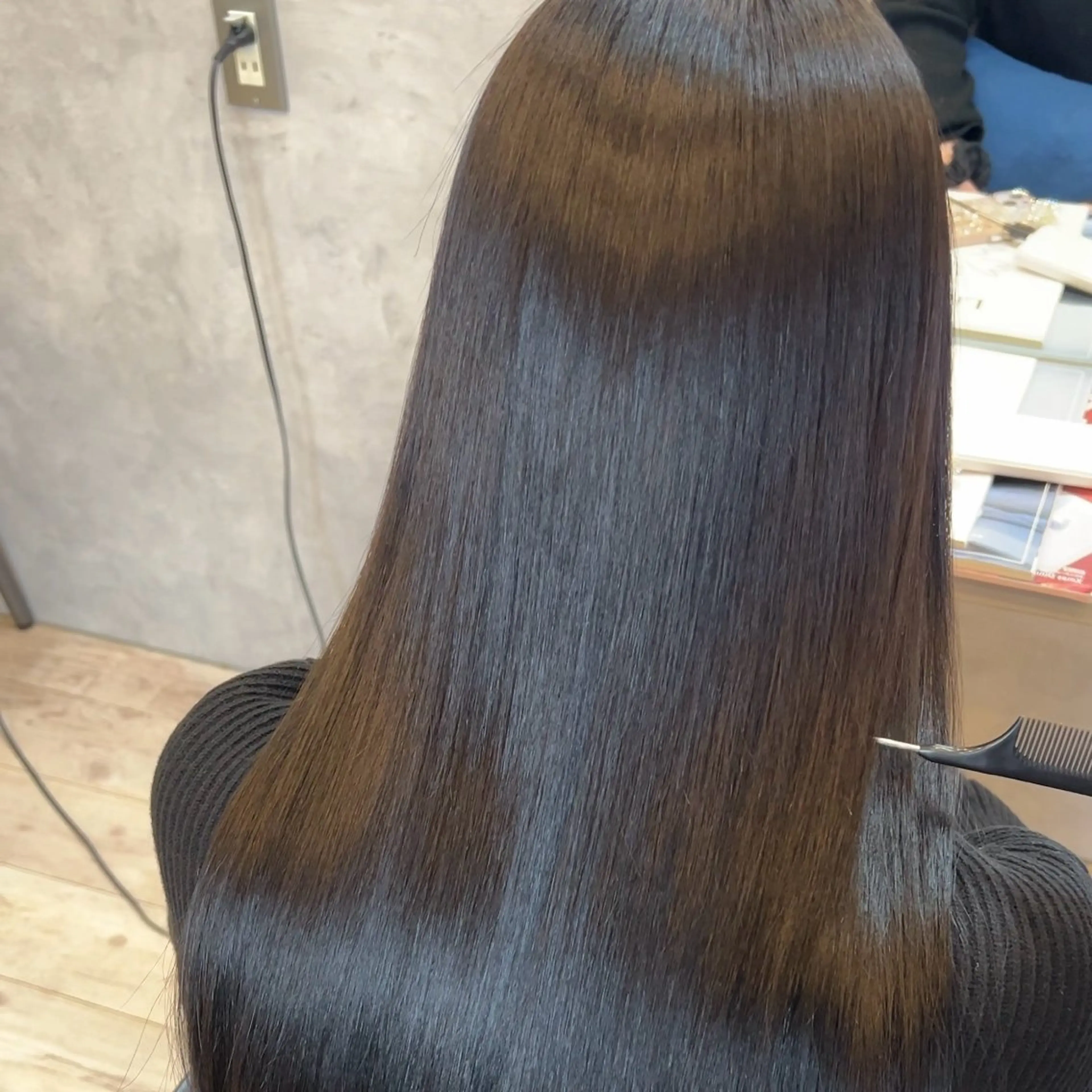 ロング Agu hair aubel 長岡古正寺所属・🩷縮毛矯正特化🩷 ブリーチ毛でも可のヘアスタイル