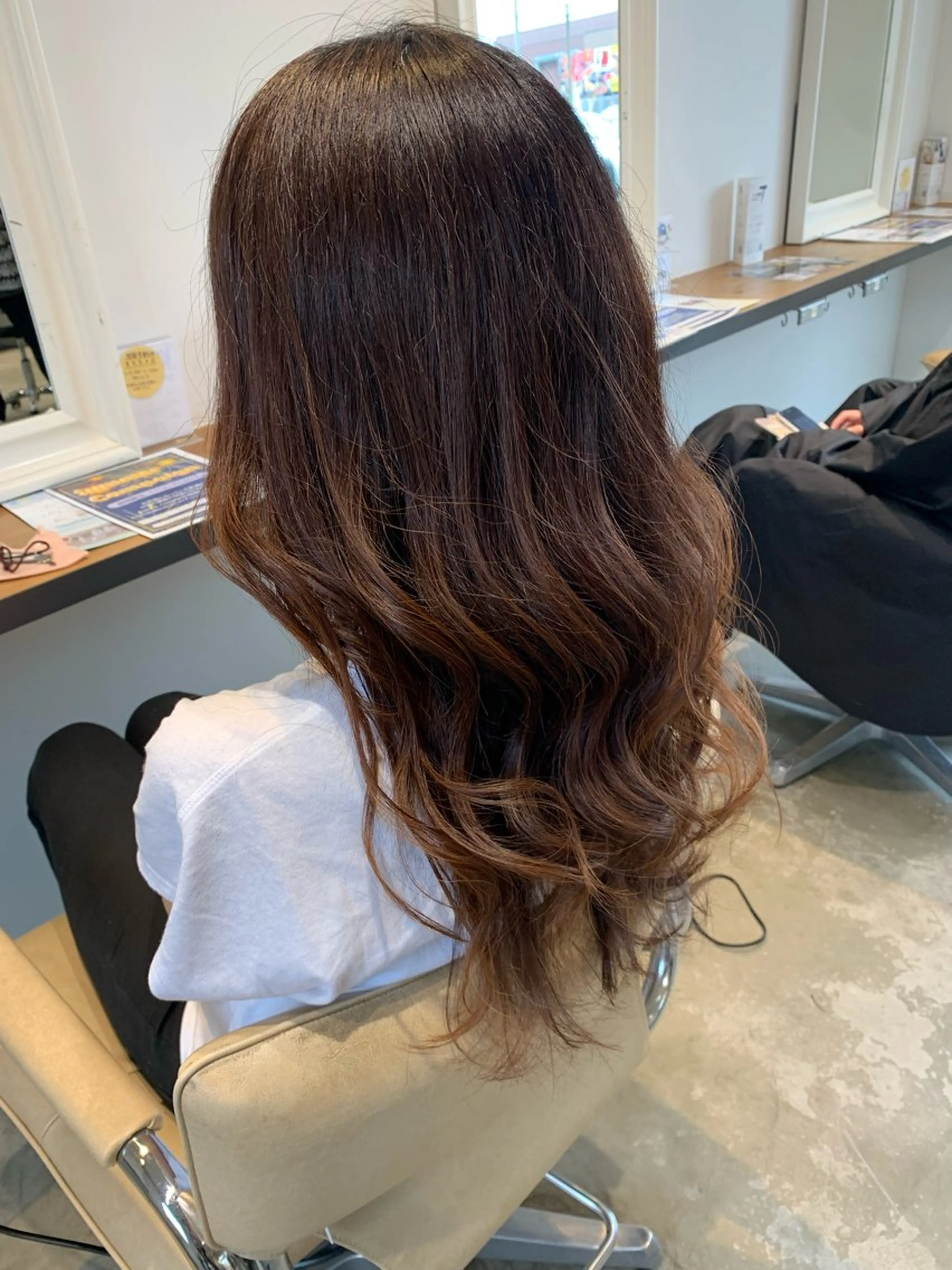 似合せカット✂️＋朝楽パーマ💞   もちろんメンズもOK🙆‍♀️の写真