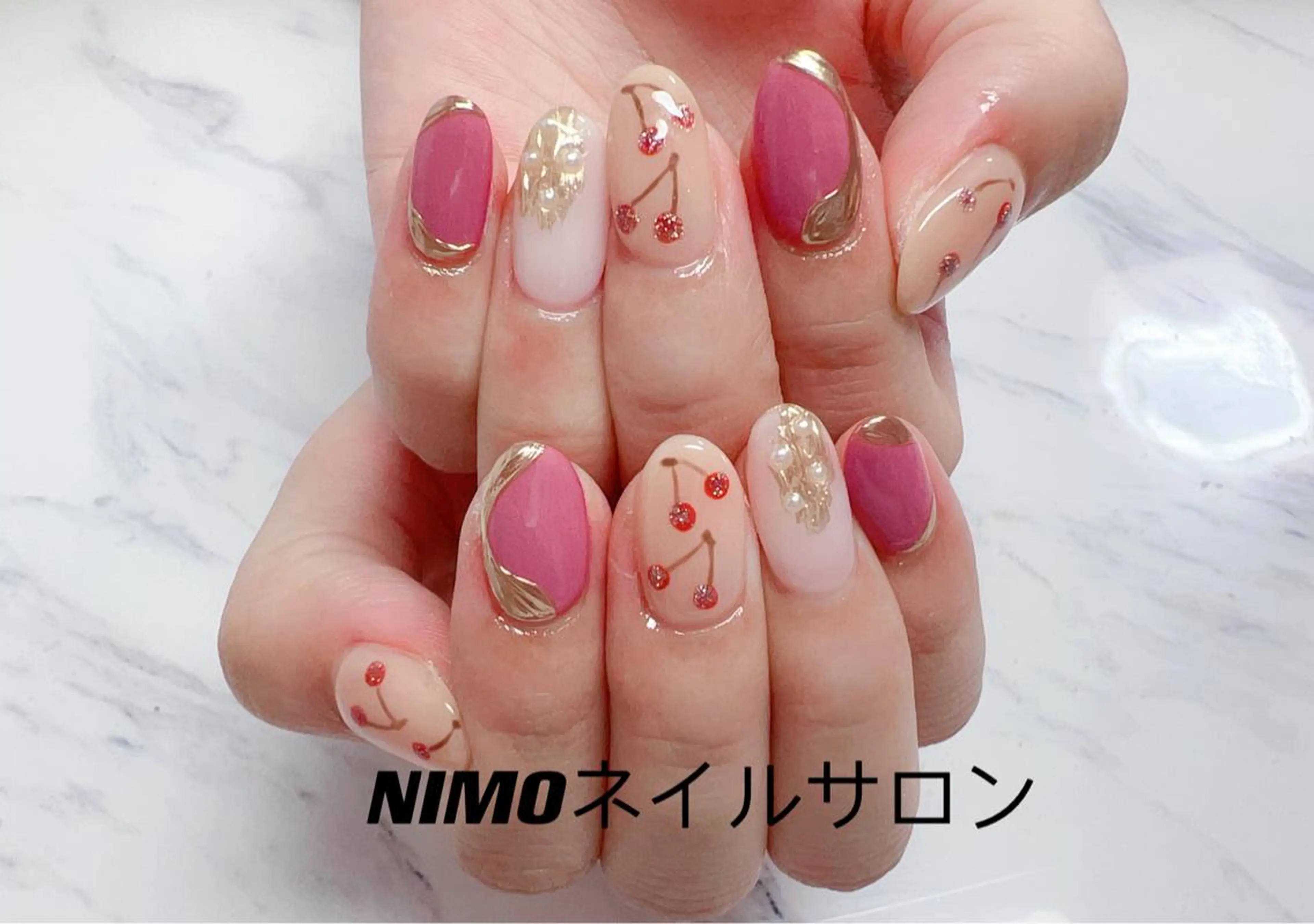 ネイル ハンドネイル ハンドケア NIMO ネイルサロンのネイルデザイン