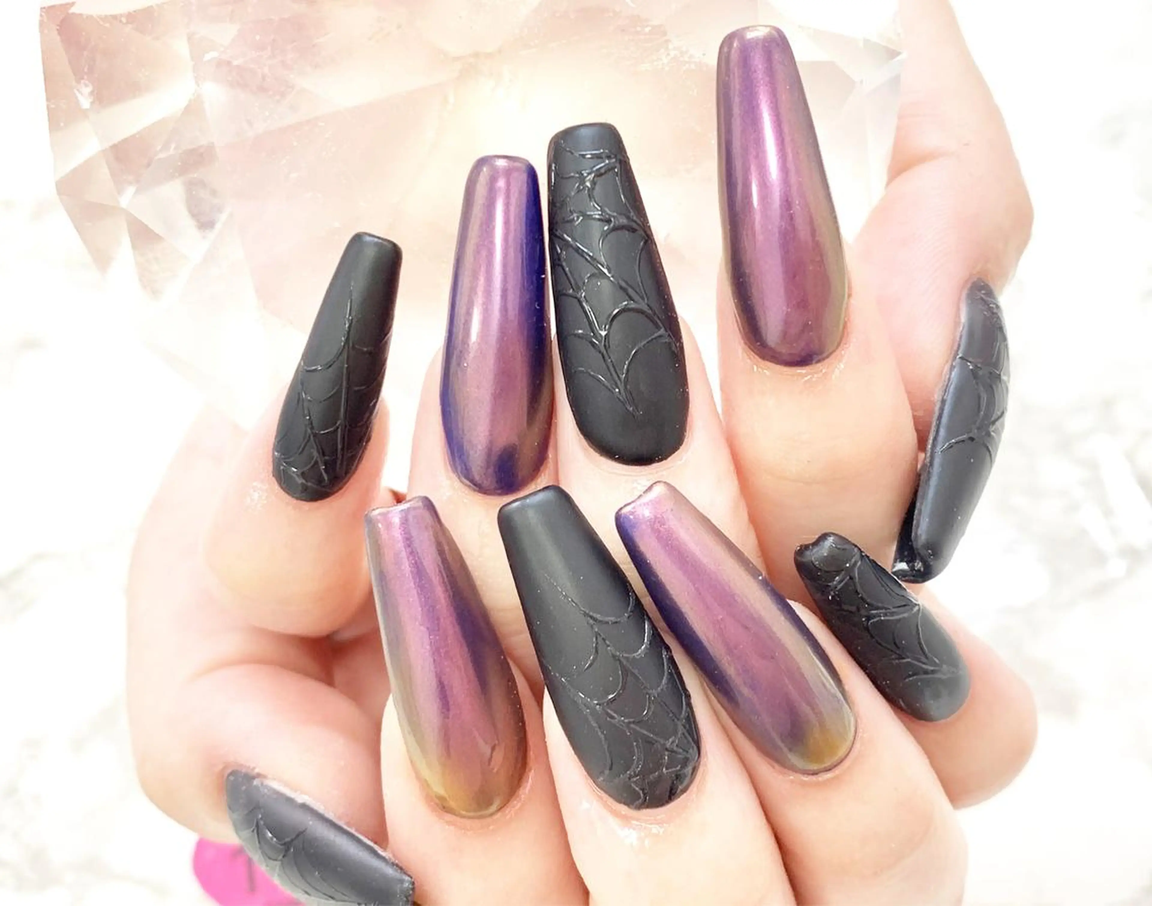 ロング カラー メンズ キッズ ネイル NAILSGOGO shibuyaのネイルデザイン