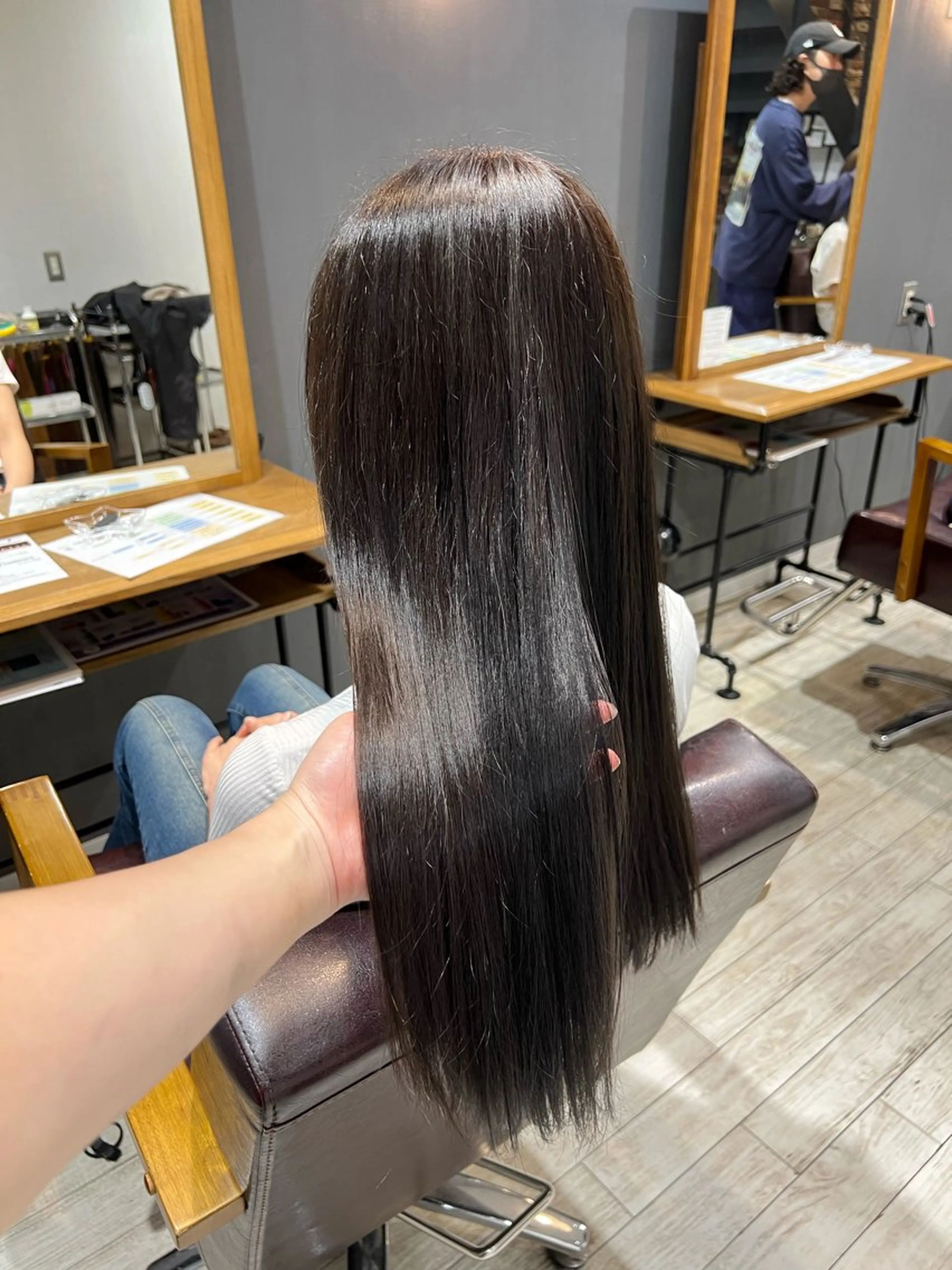 カラー ヘアカラー トリートメント ayumi hondaのヘアスタイル