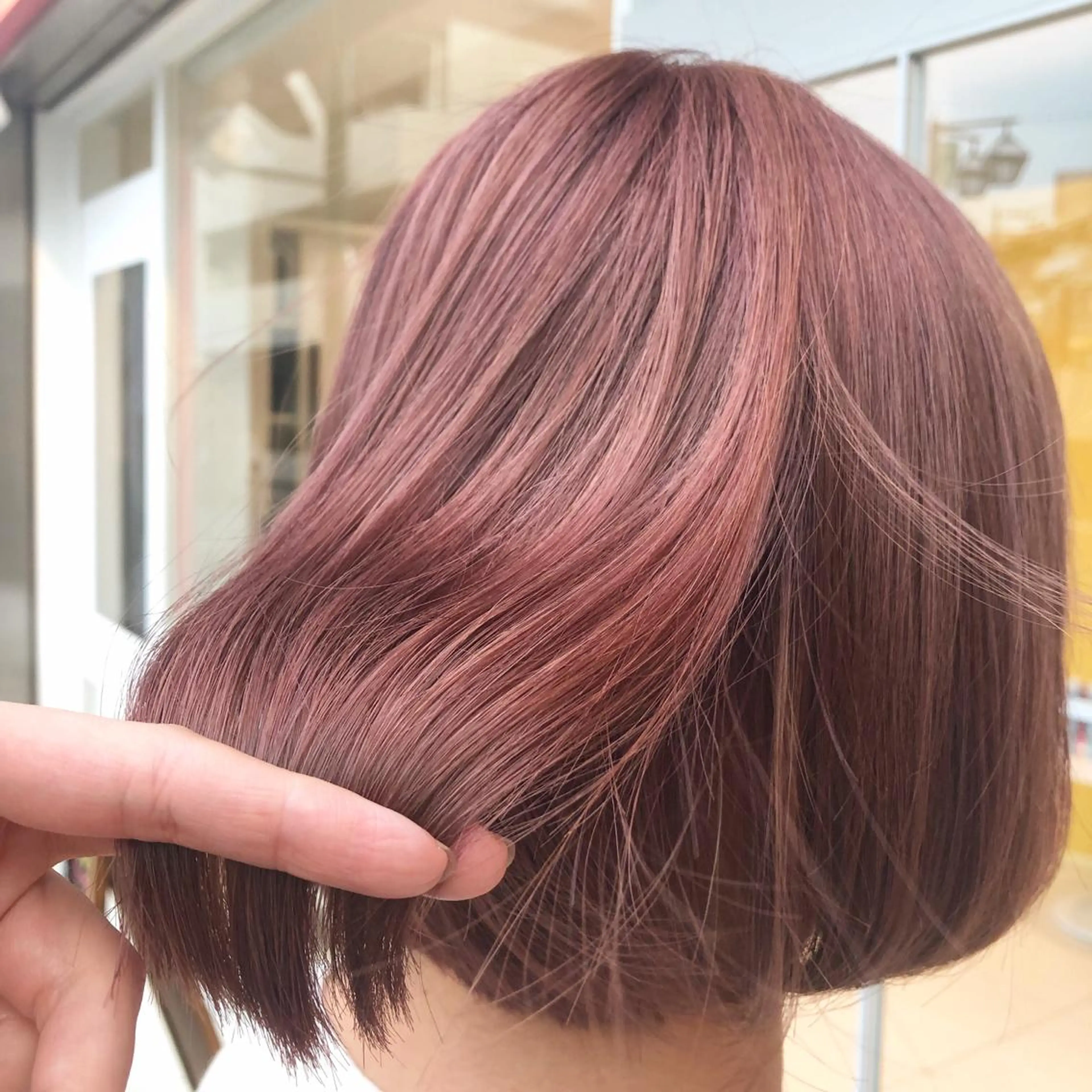 ミディアム ヘアカラー sano sayakaのヘアスタイル