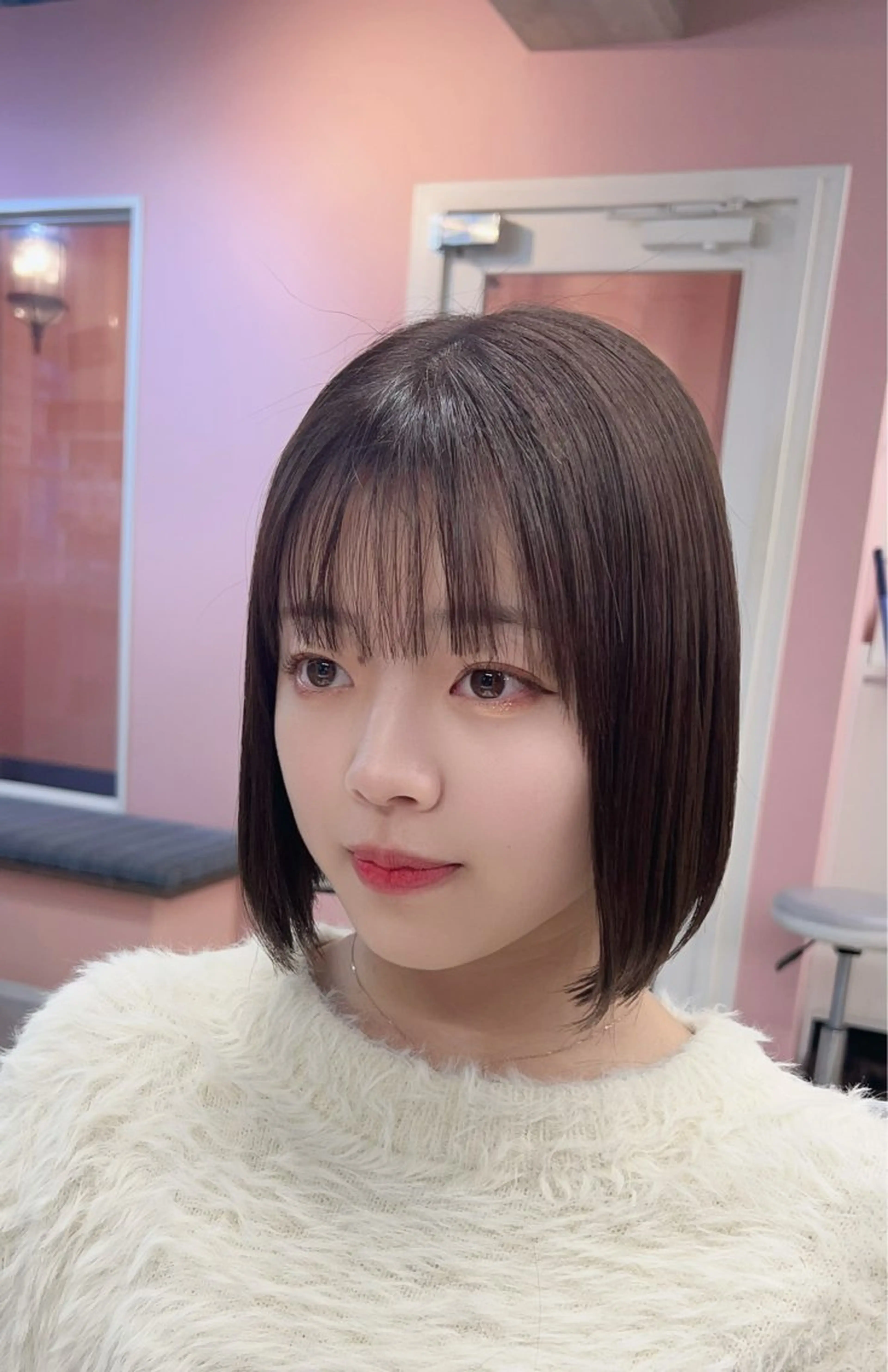 ショート カット 縮毛矯正 トリートメント 髪質改善特化💫 韓国ヘアAyumuのヘアスタイル