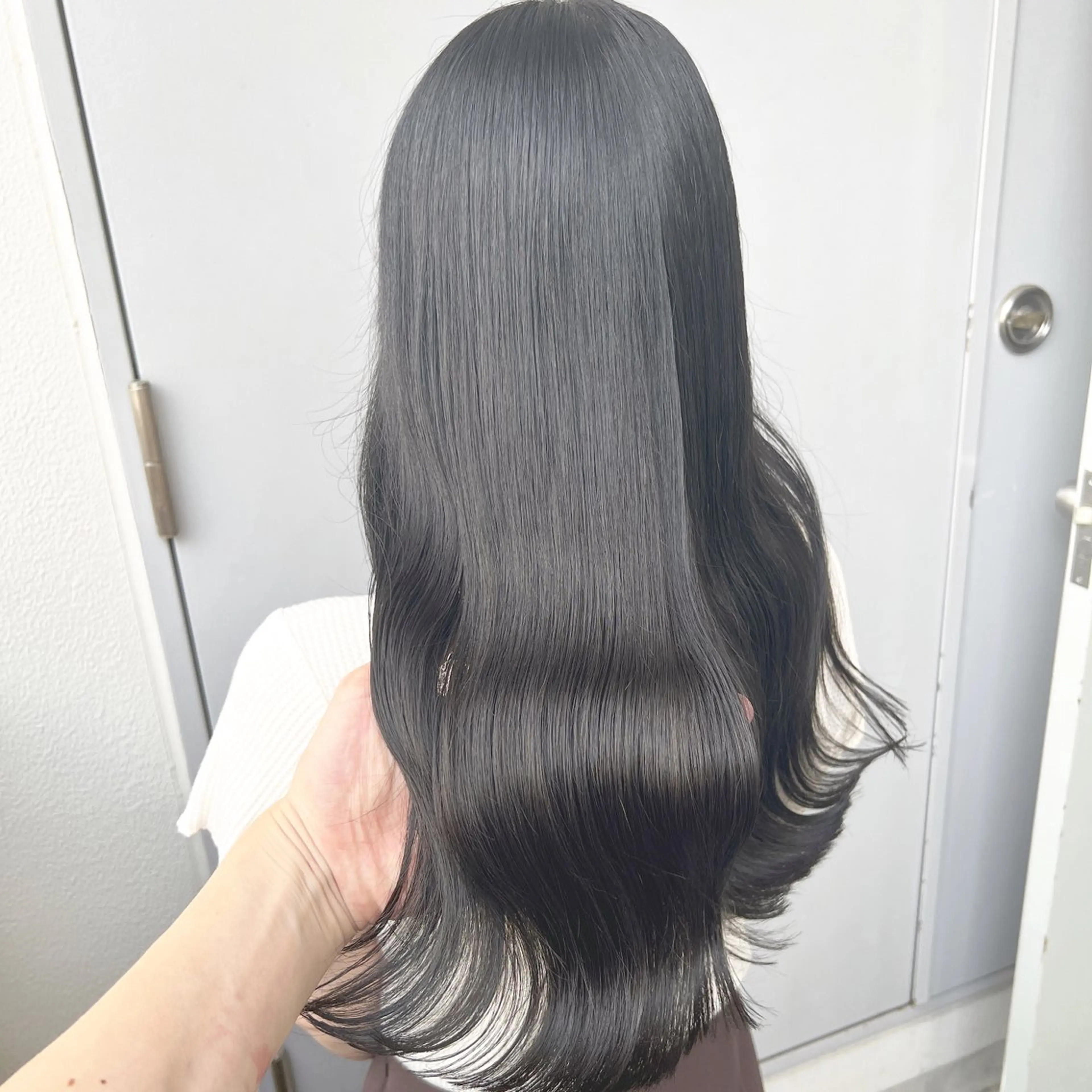 ロング ハイトーンブロンド 横浜💞ミオのヘアスタイル