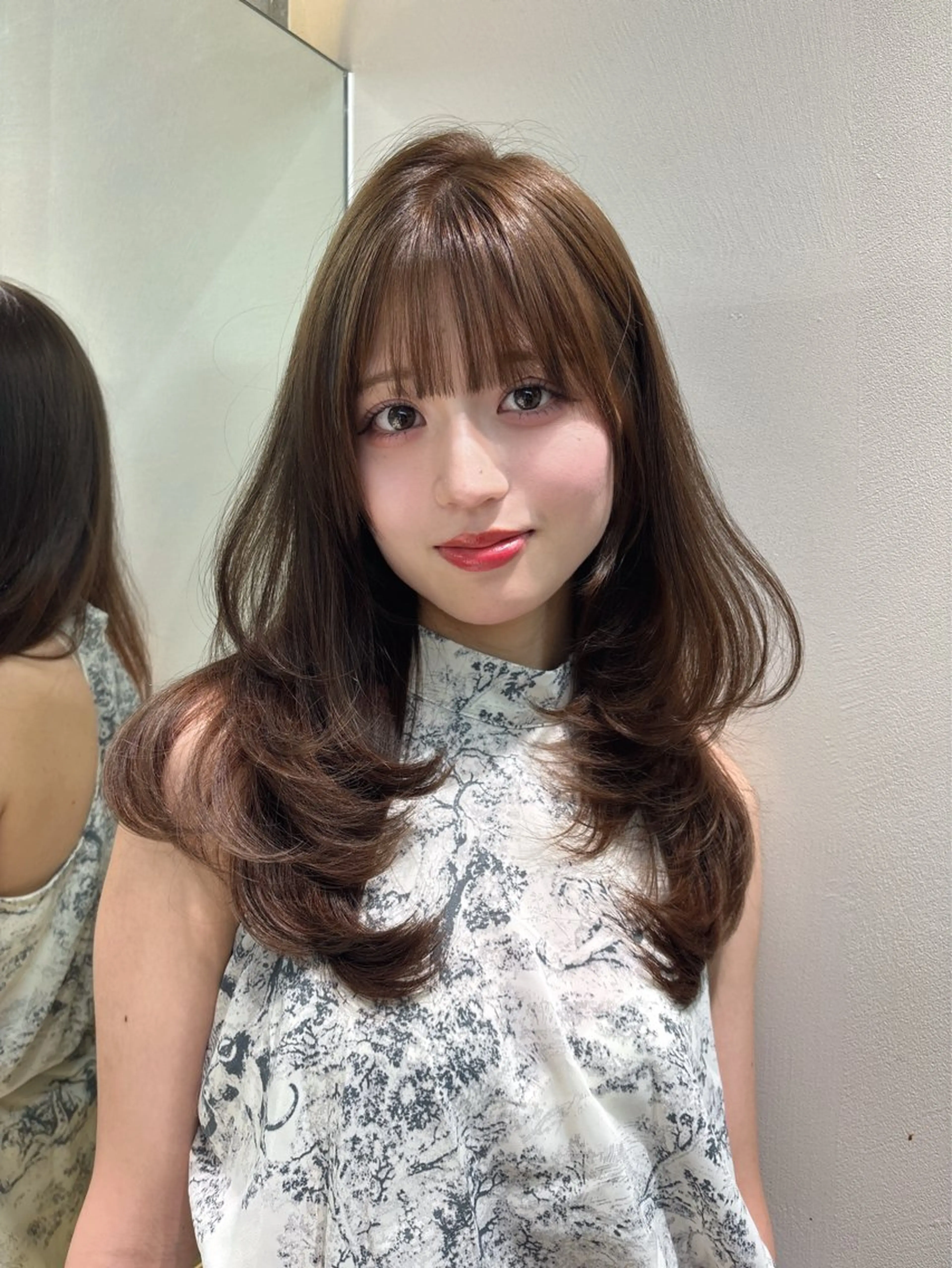 ロング 縮毛矯正 🎀リオ🎀 /暖色カラーのヘアスタイル