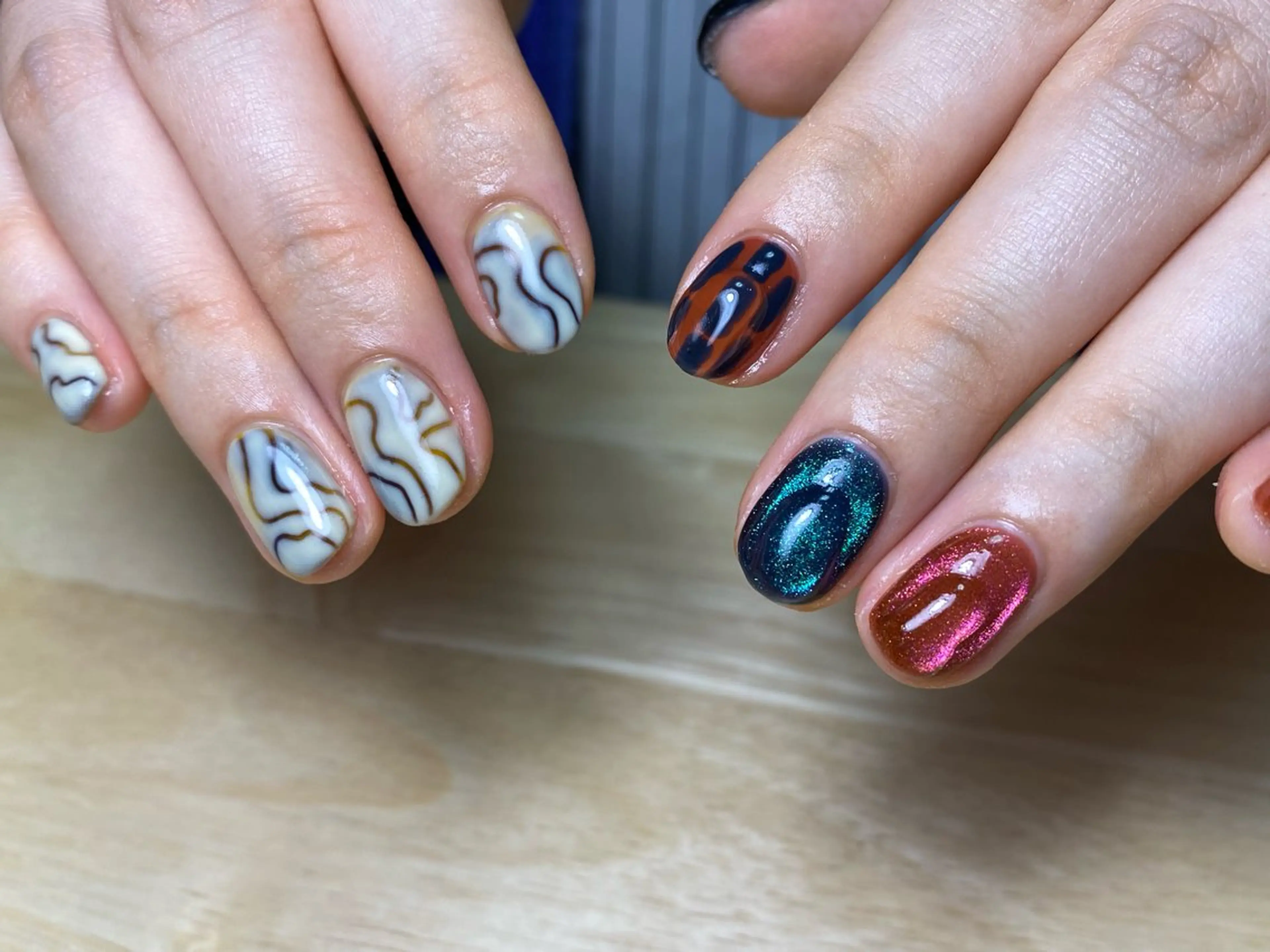 ネイル ハンドネイル atelier moamのネイルデザイン