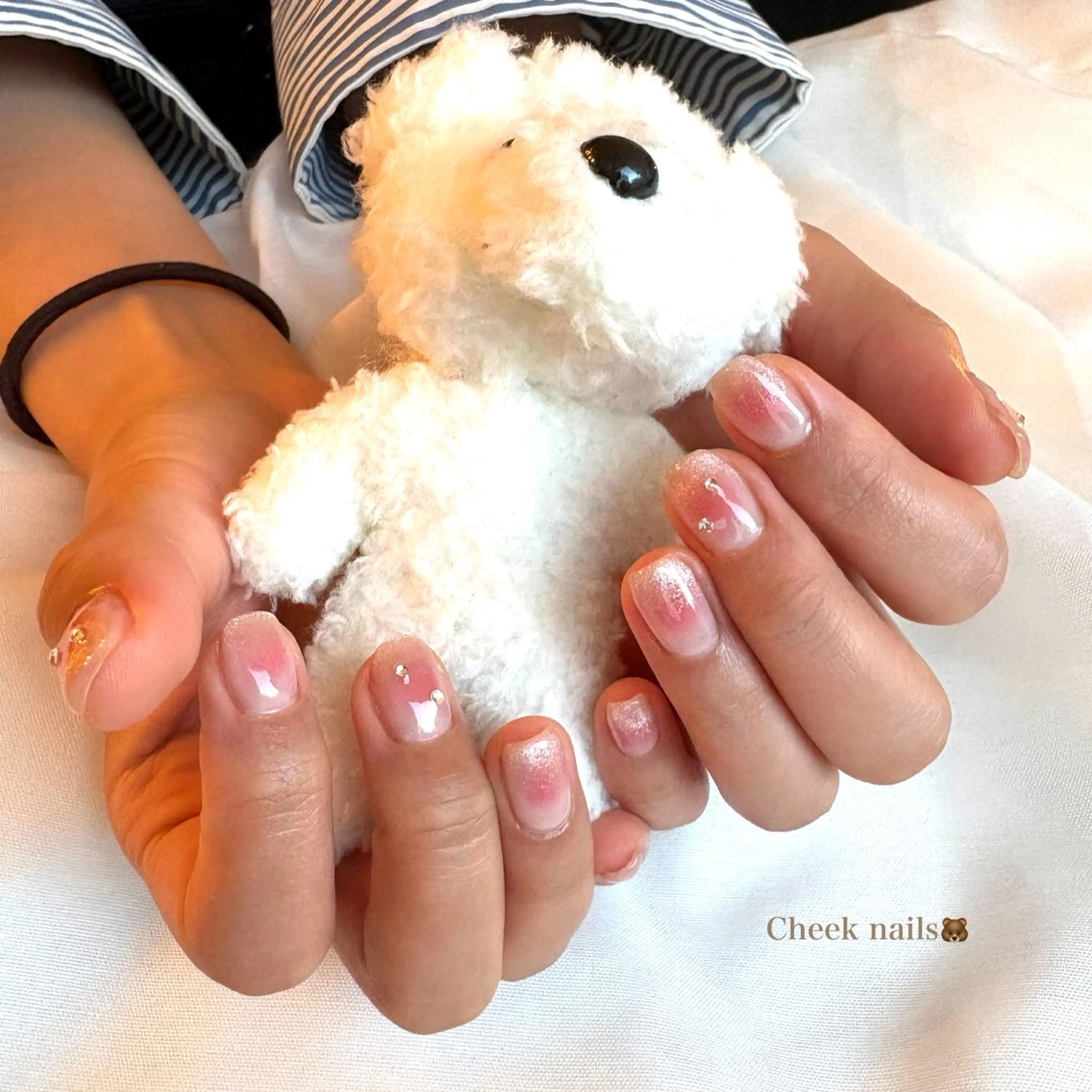 ネイル チークネイル Rich+nail Mayuのネイルデザイン
