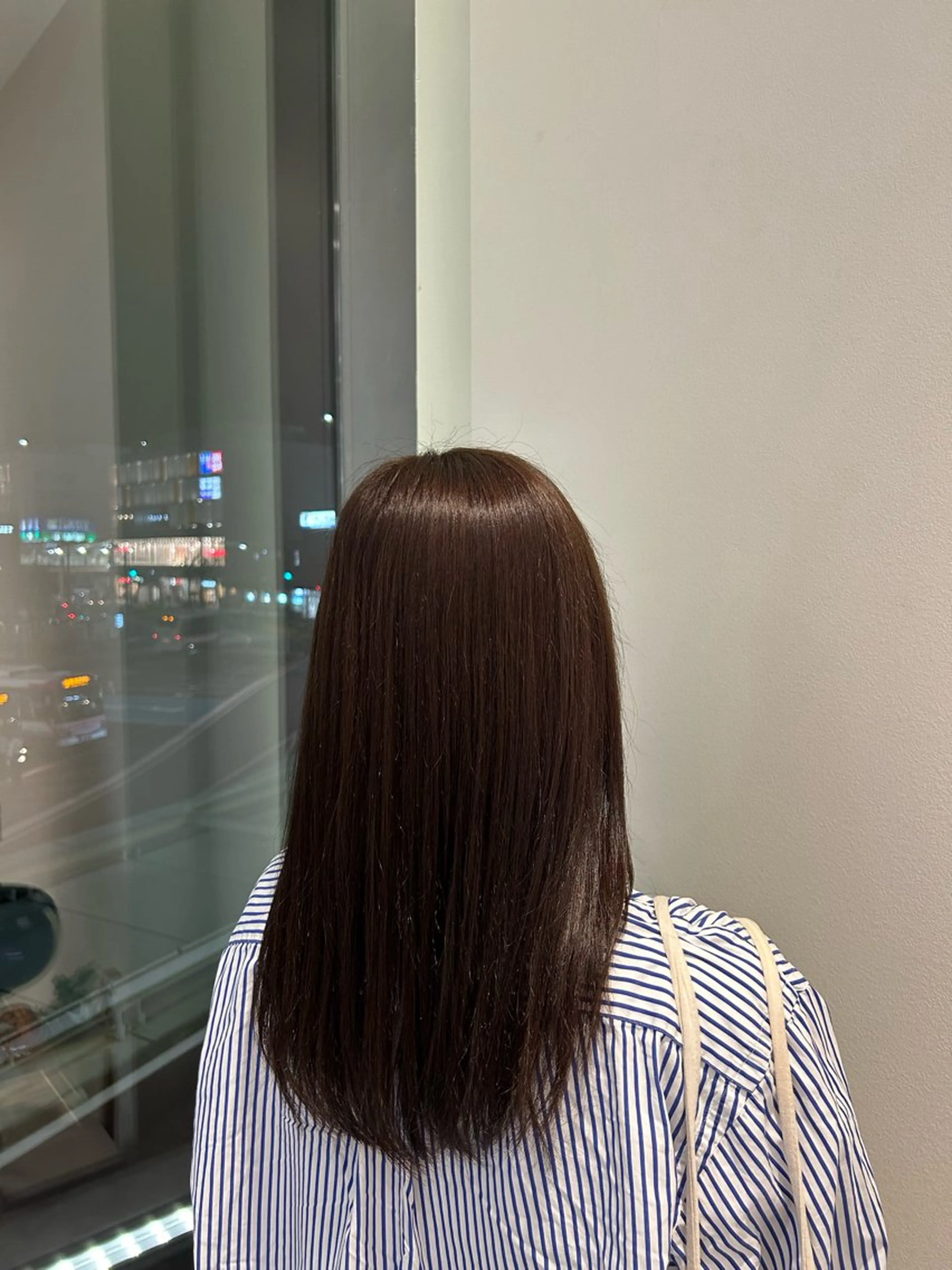 セミロング 小谷 歩花のヘアスタイル