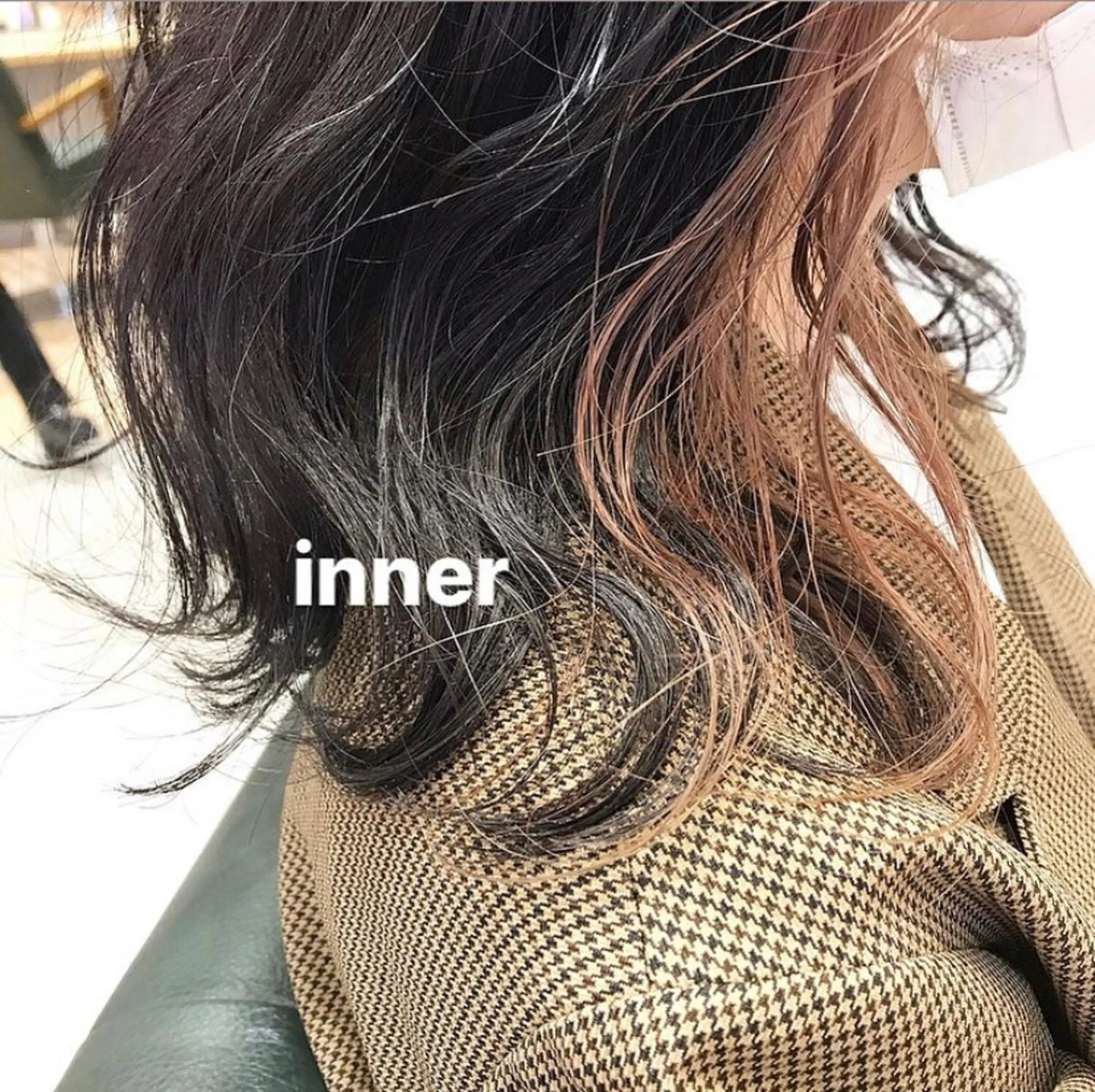セミロング ヘアカラー 河田 海陽のヘアスタイル