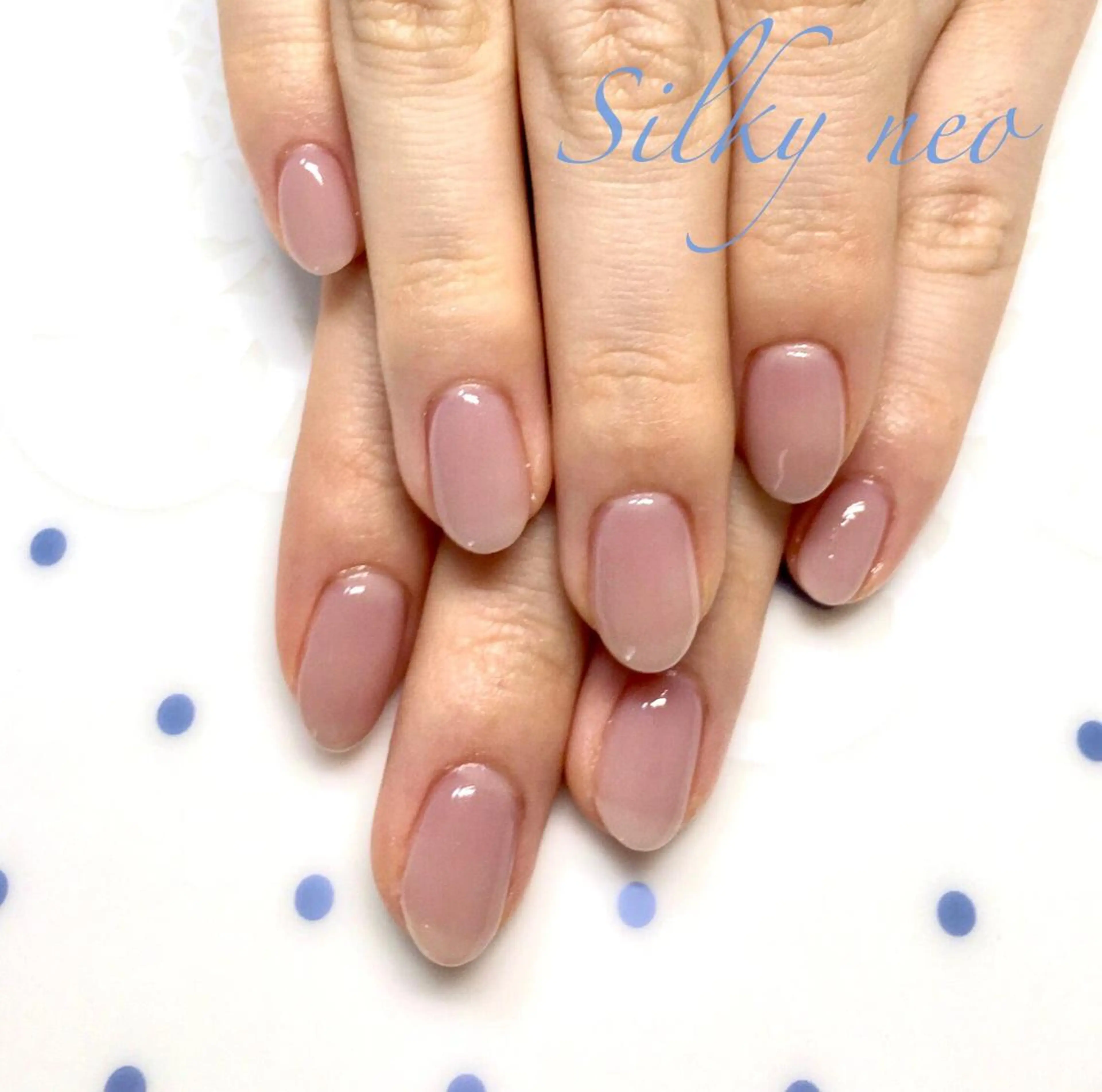 ネイル ワンカラーネイル Silky_nail _soraのネイルデザイン