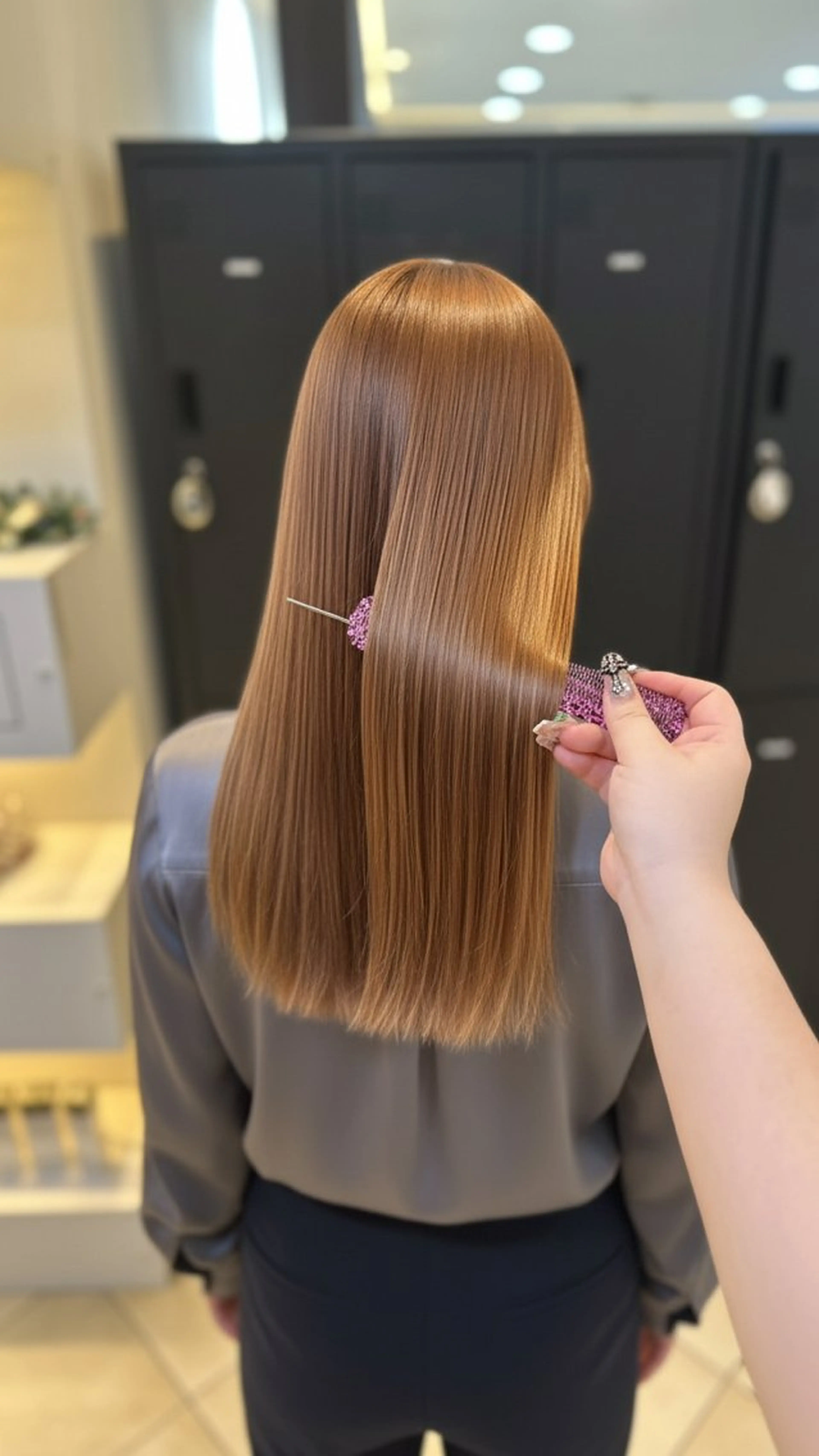 カラー ヘアカラー エリアマネージャー 復活の大澤竜馬のヘアスタイル