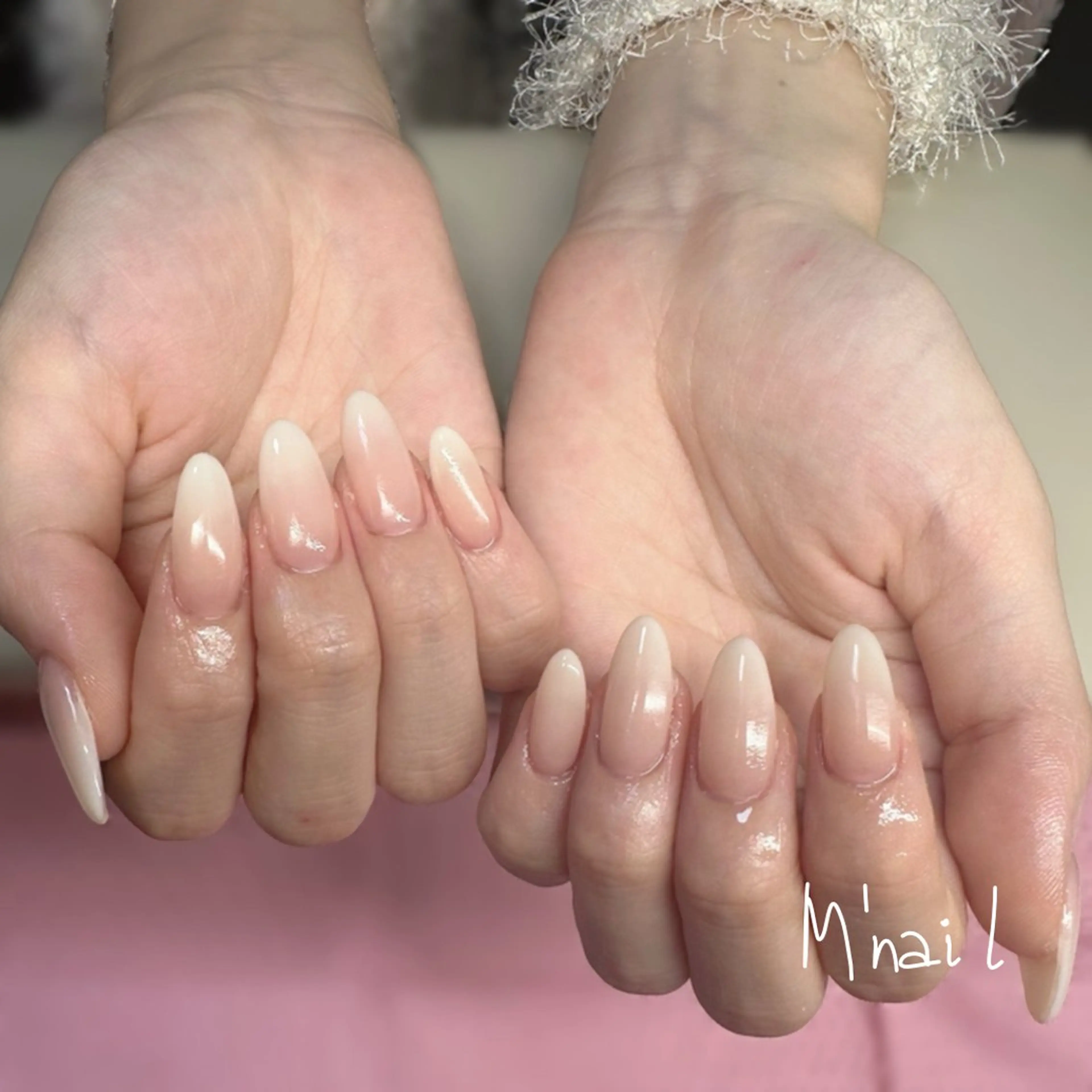 ネイル グラデーション ハンドネイル M' nailのネイルデザイン
