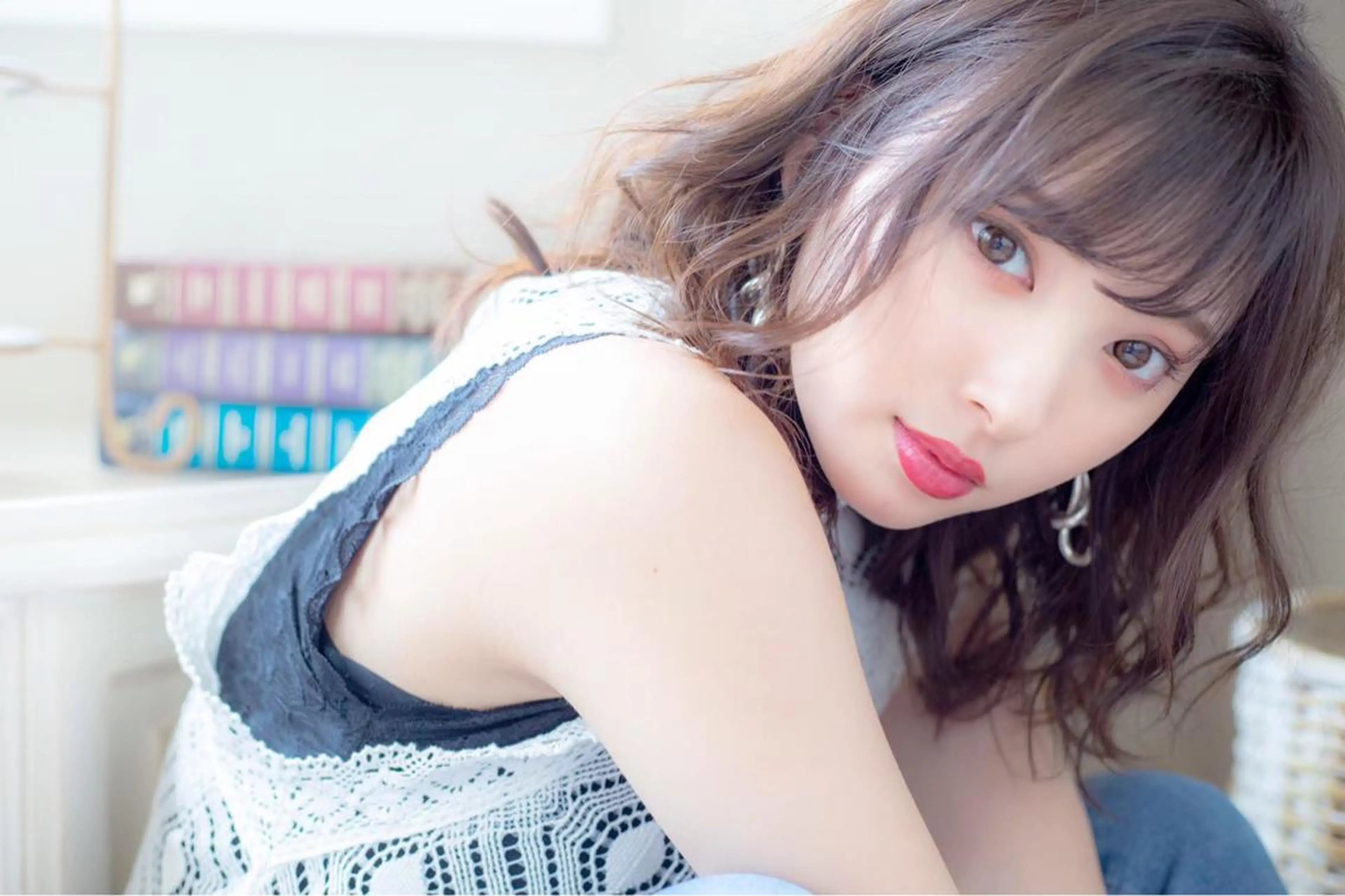 ミディアム カット ヘアカラー トリートメント 代表山口ひな 髪質改善のプロのヘアスタイル