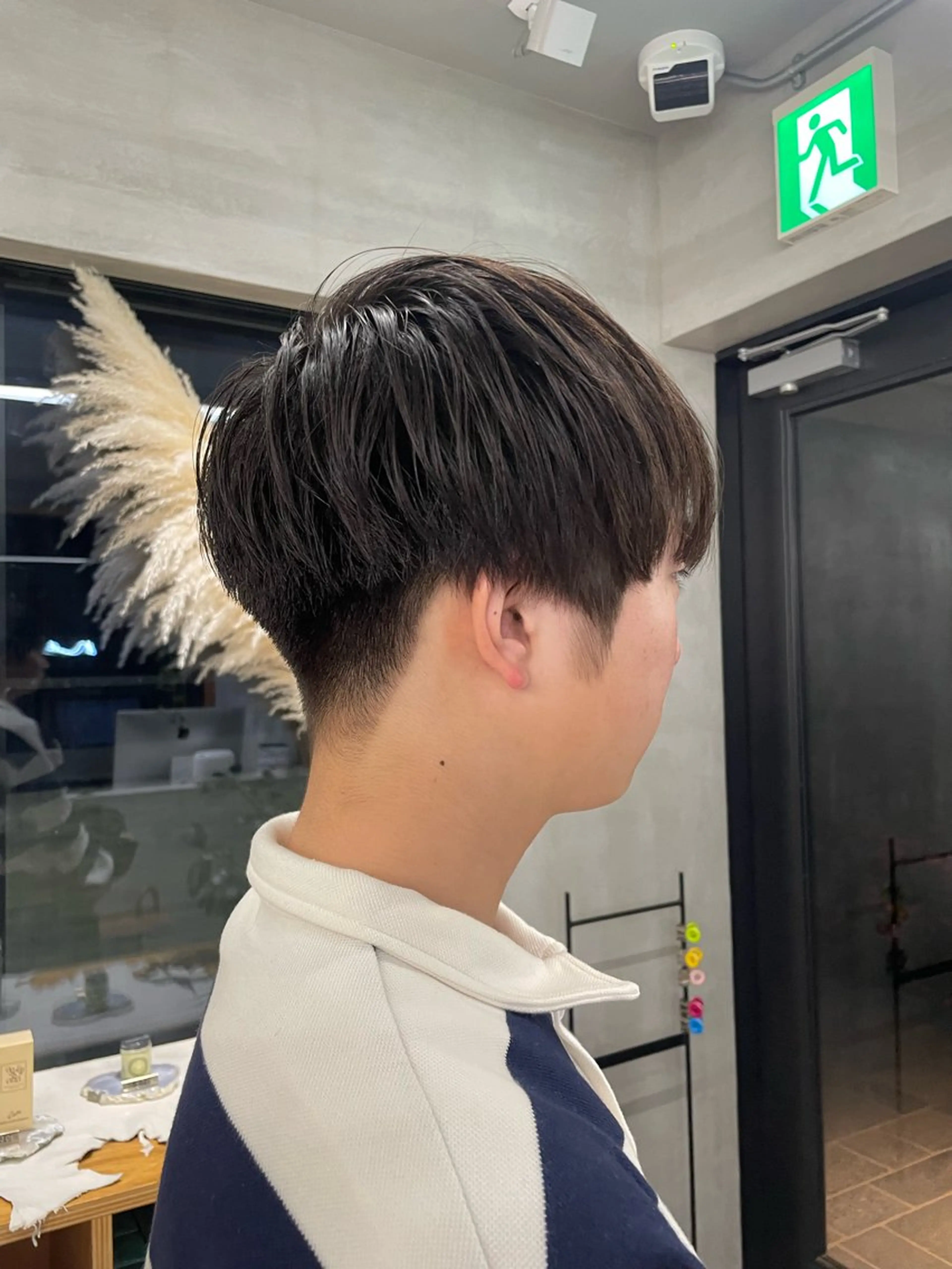 メンズ マッシュ 鶴井 美空のヘアスタイル