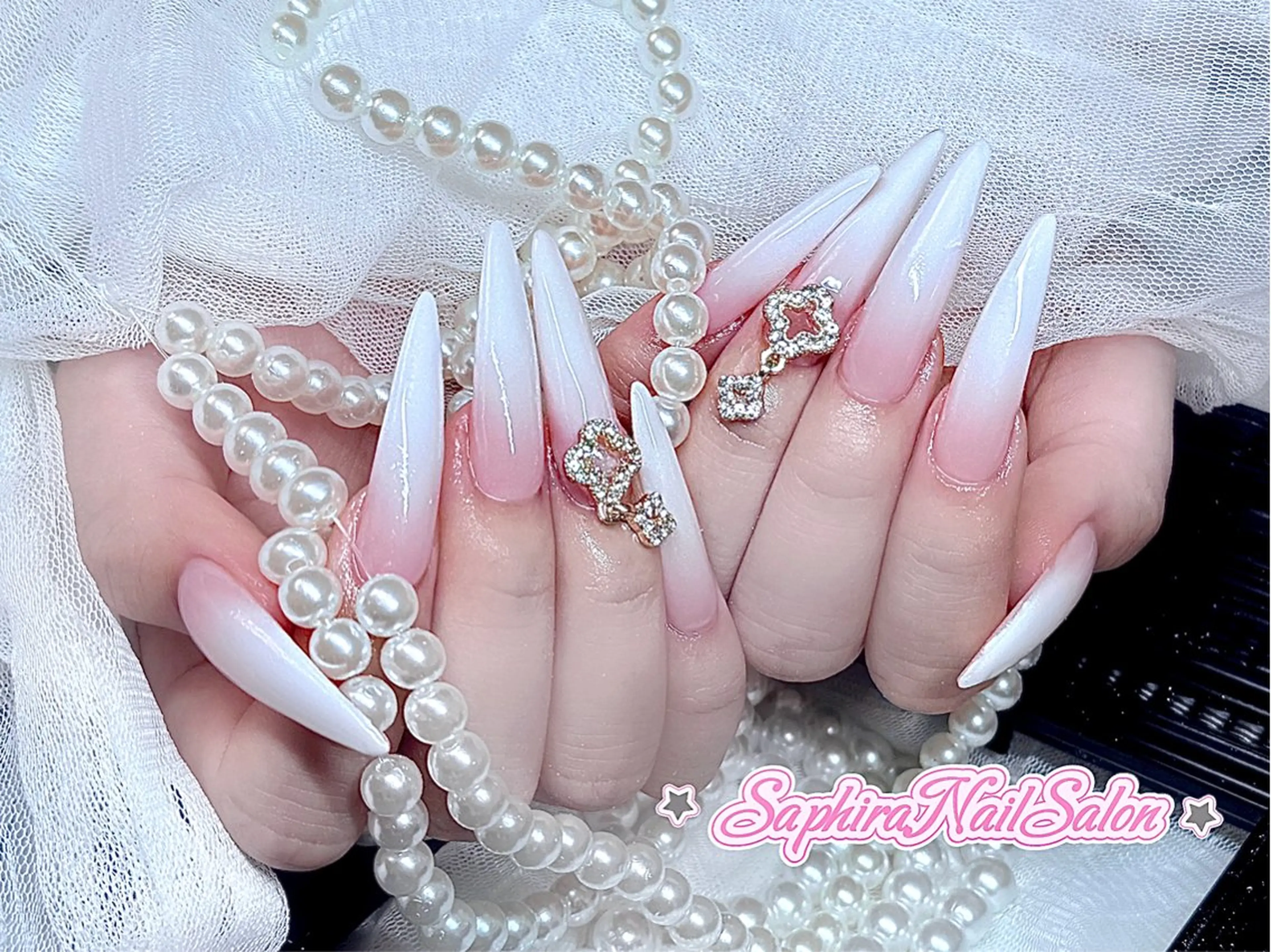 カラー ハンドネイル Saphiraネイル サロン錦糸町のネイルデザイン