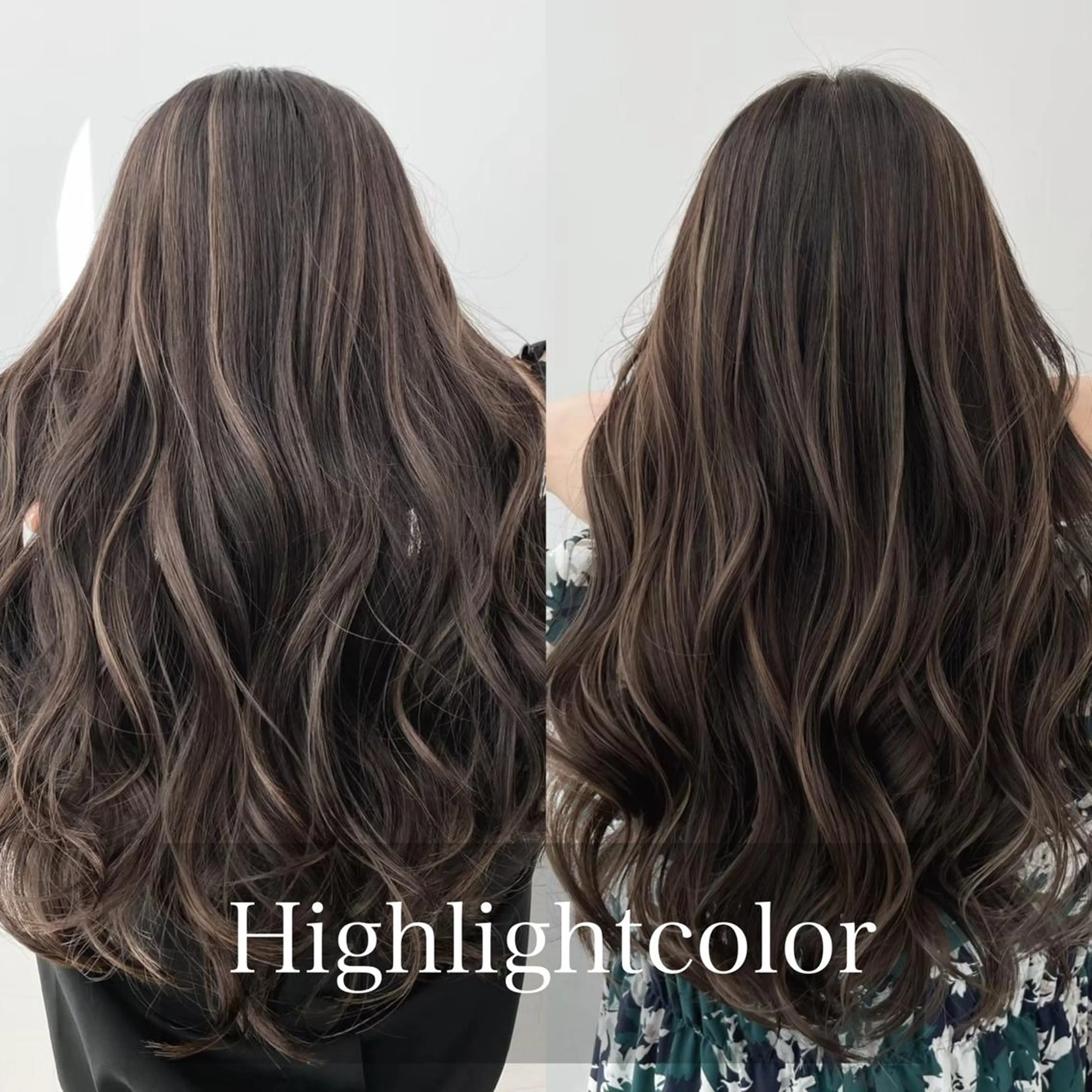 ミディアム カラー ハイライトカラー ハイライト ✨無料！カット モデル募集✨夕貴のヘアスタイル