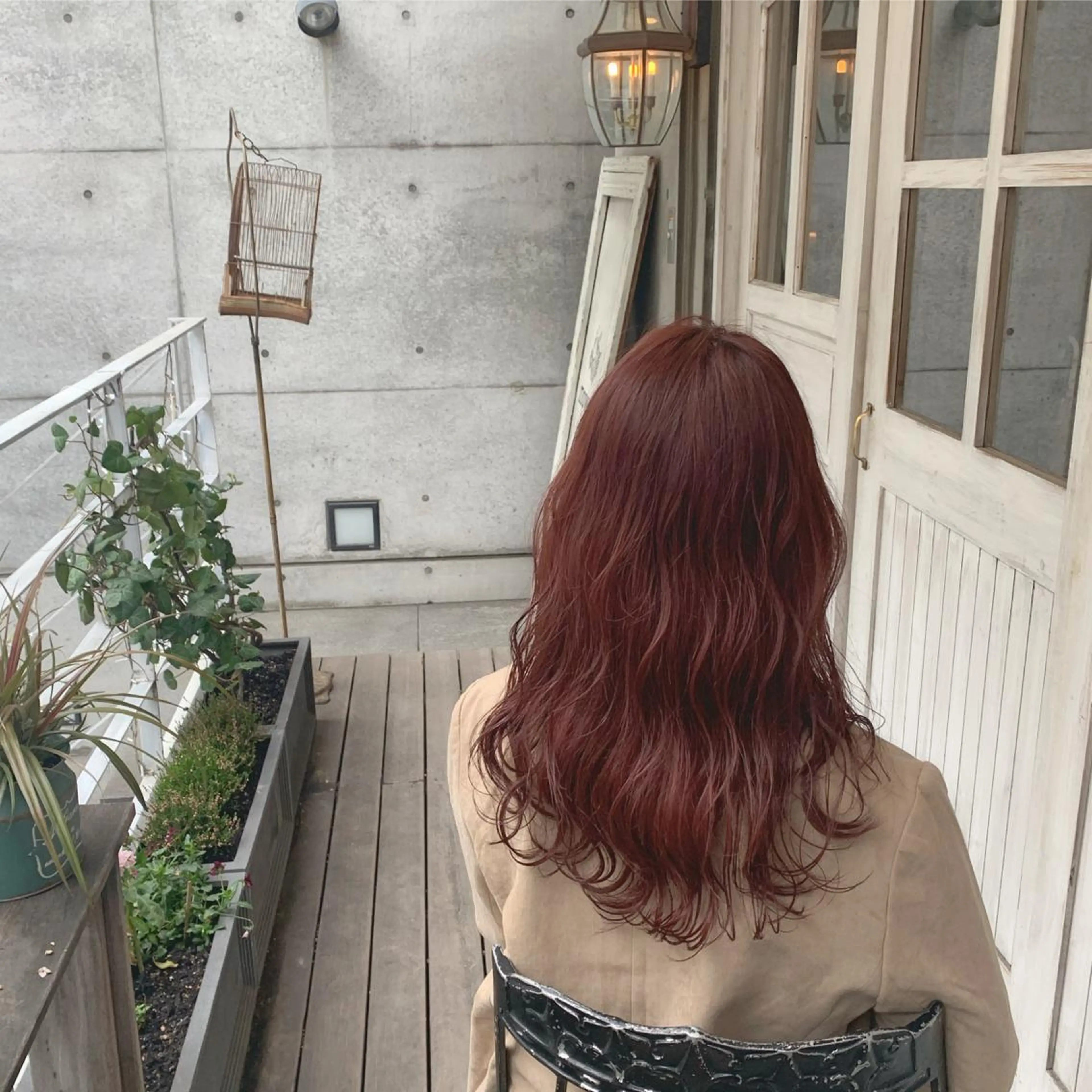 セミロング カラー ブリーチ kimika🥑 メンズ/髪質改善のヘアスタイル