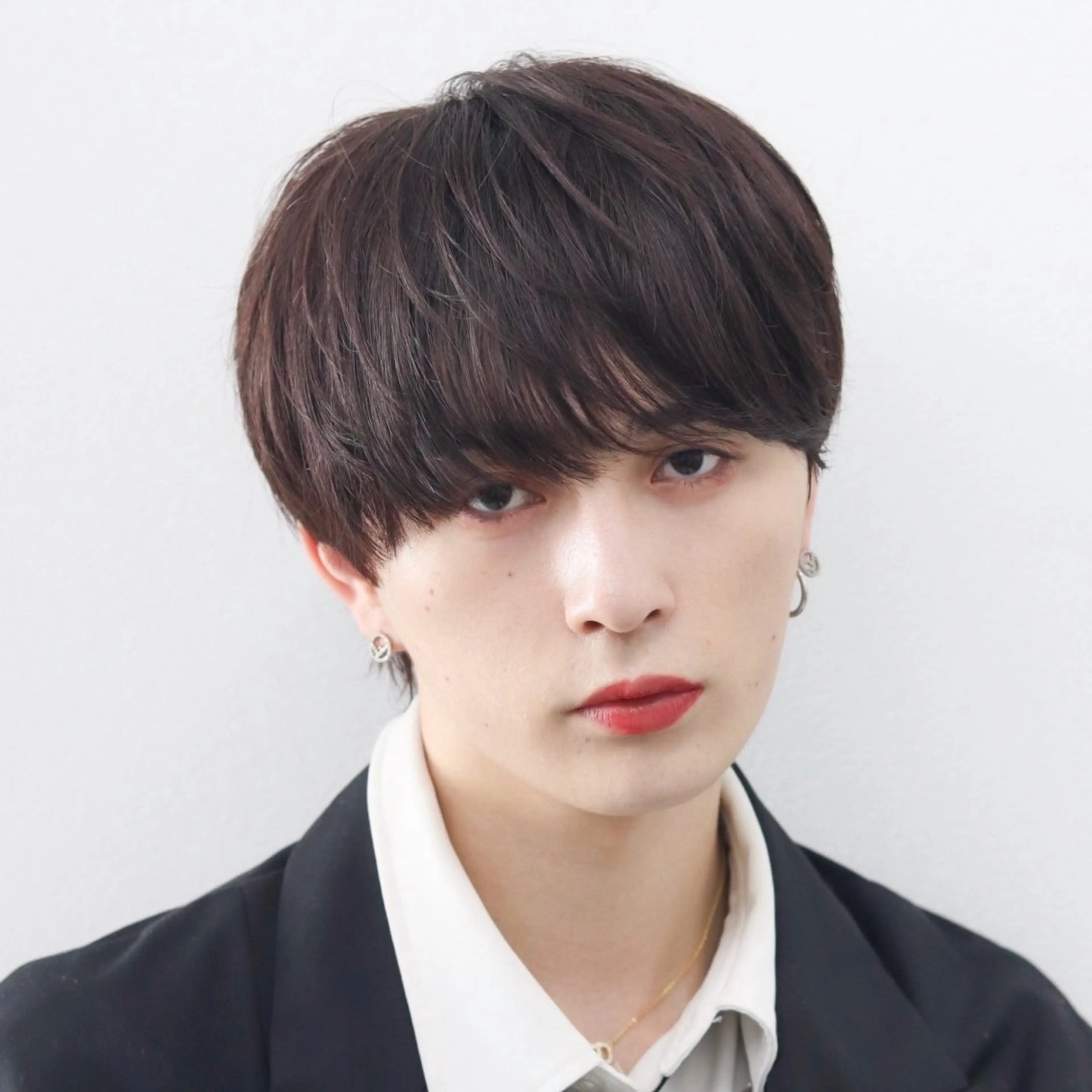 ミディアム カラー パーマ メンズ カット ヘアカラー トリートメント メンズ特化 😎キョウヘイ😎のヘアスタイル