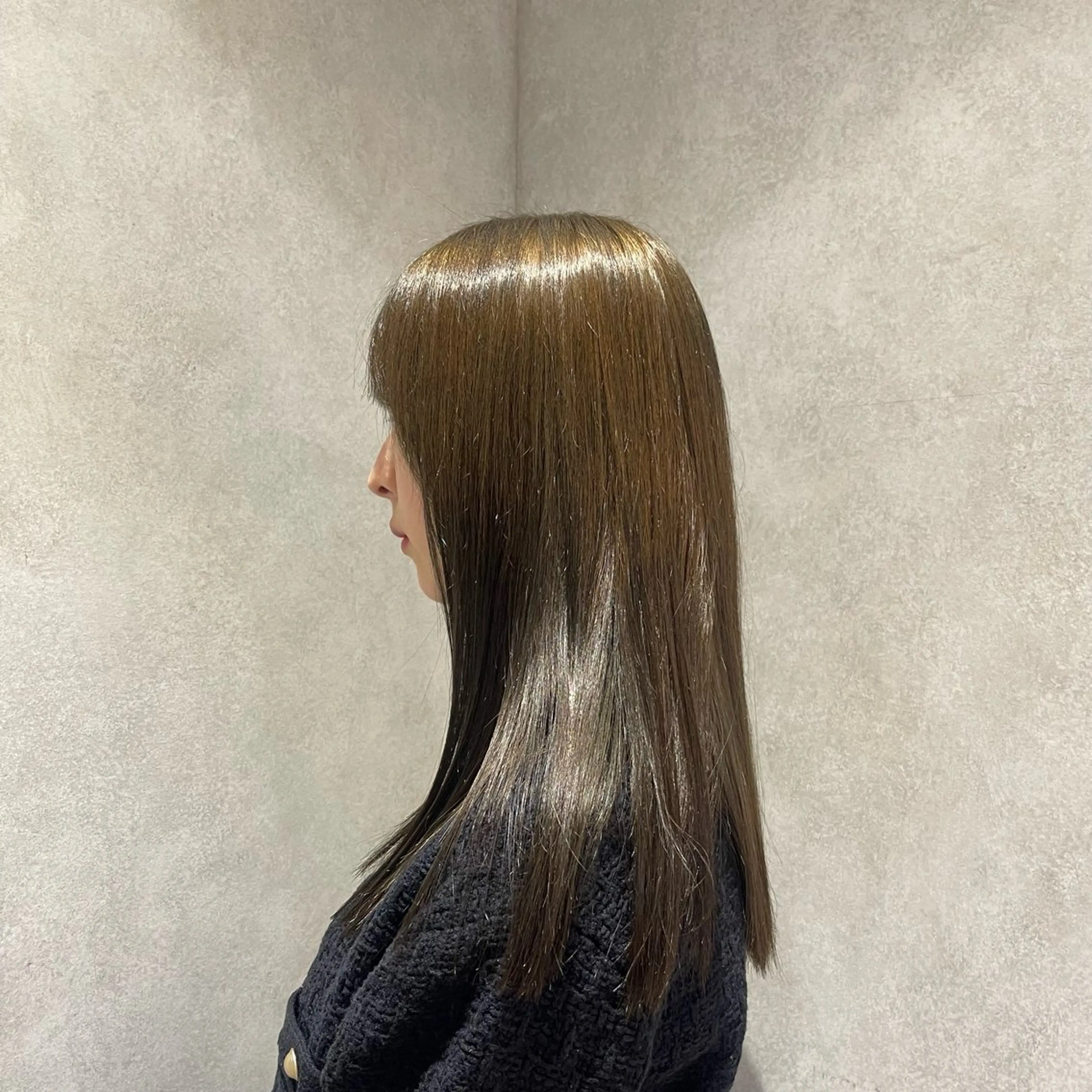 カラー 透明感カラー オリーブカラー ヘアカラー marbles / karinのヘアスタイル