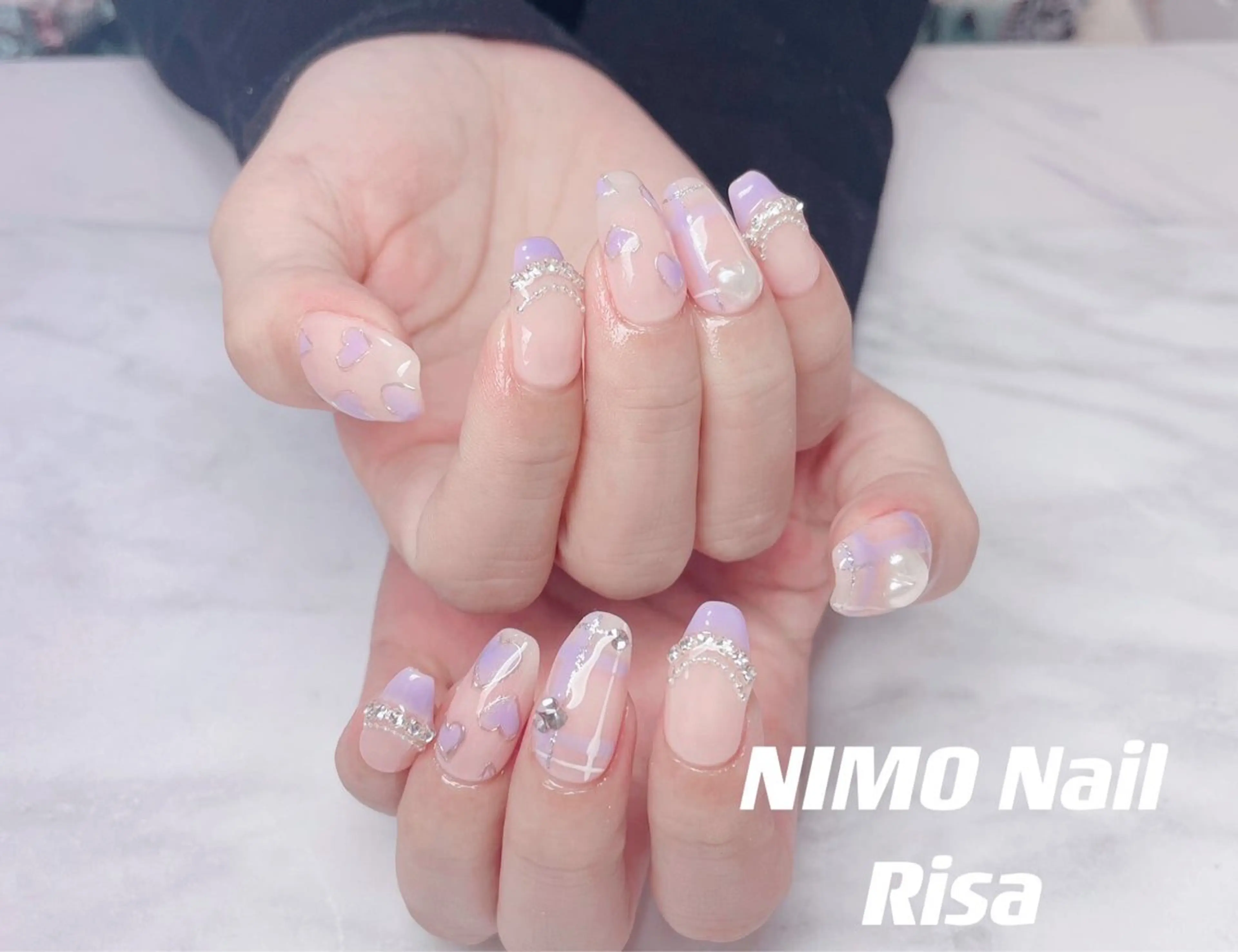 ネイル ハンドネイル RI SA☀️ リサのネイルデザイン