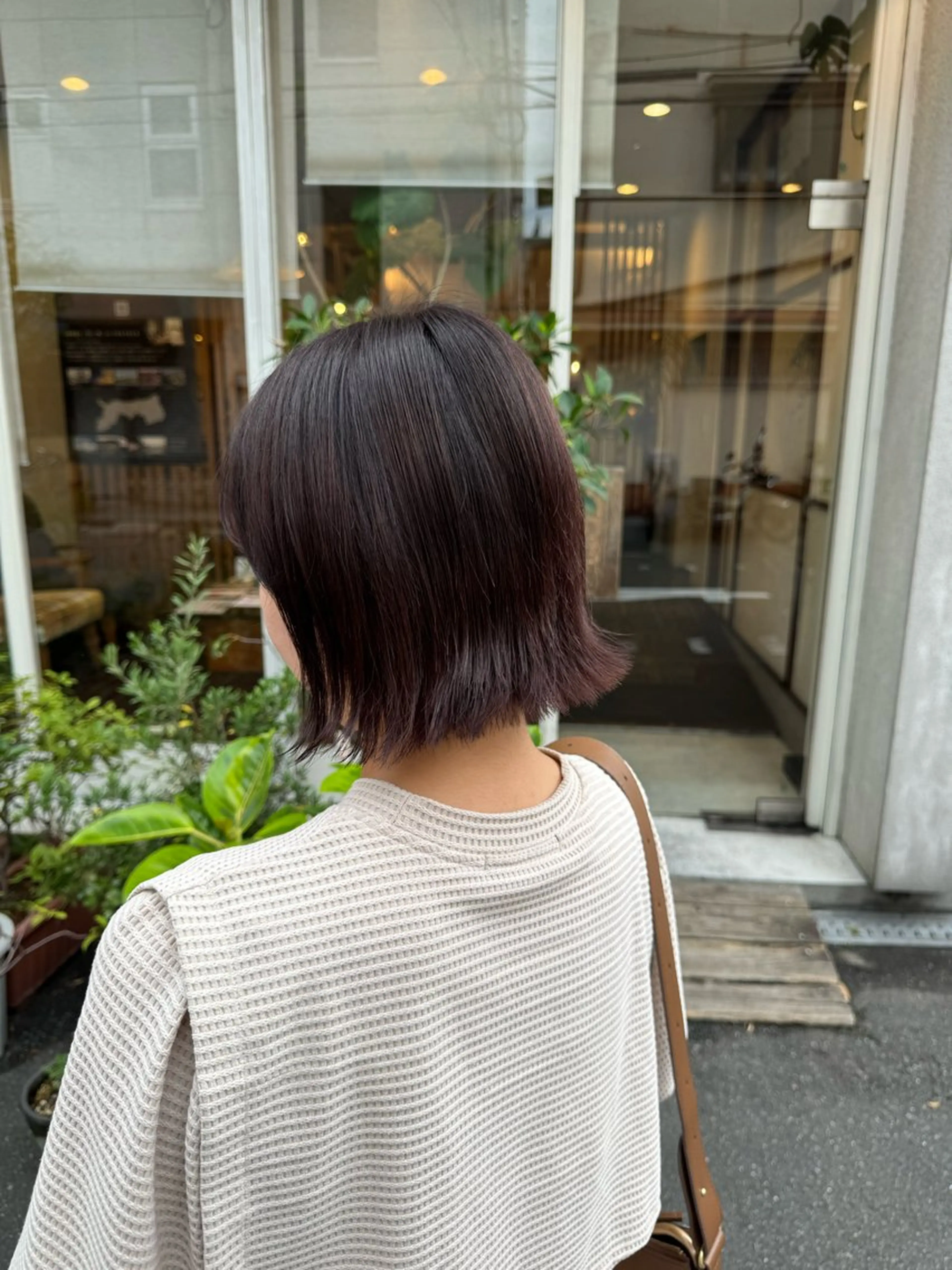カラー ブラウンカラー MOK大阪梅田店 Asahiのヘアスタイル