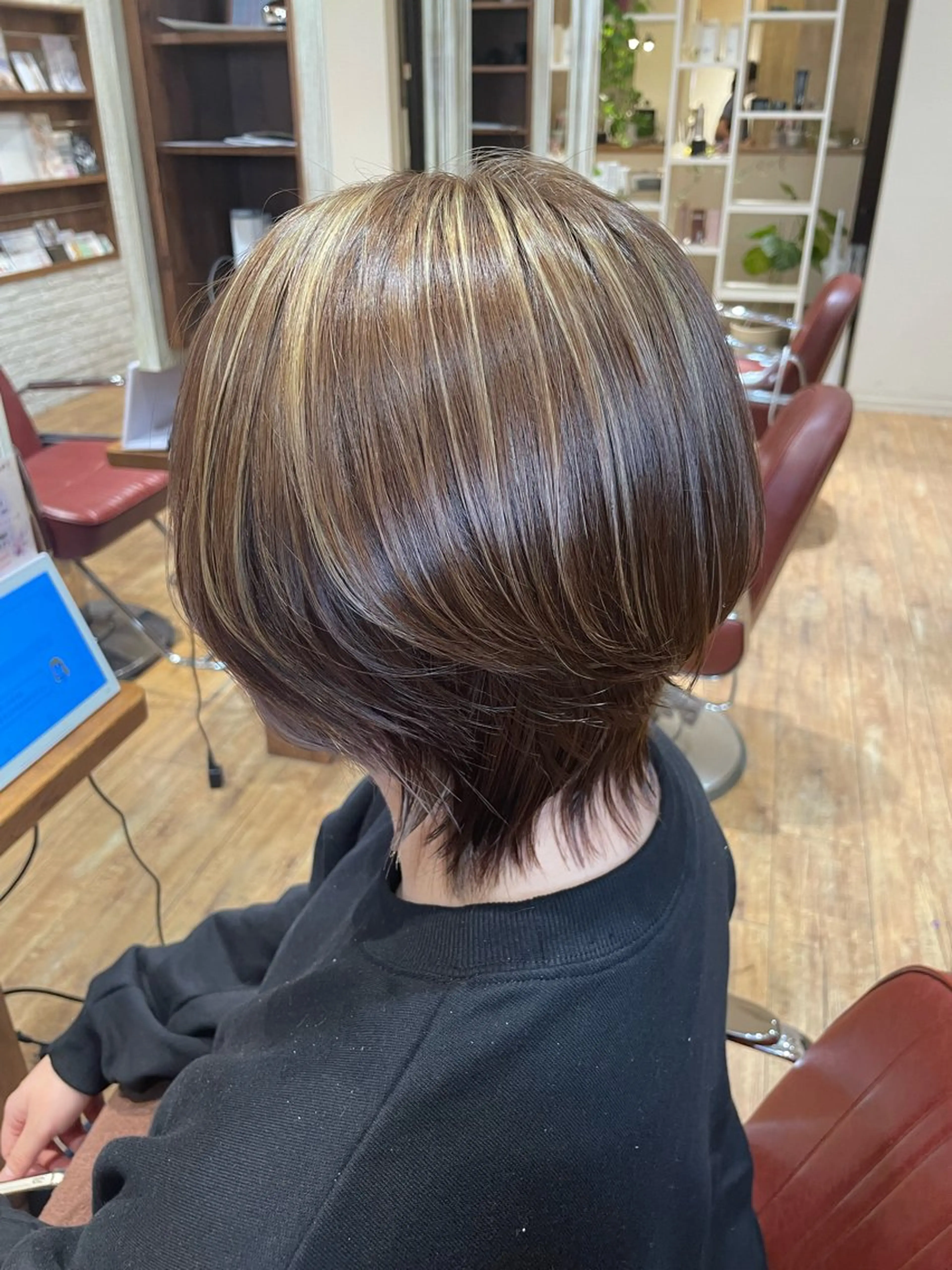 カラー ベージュカラー ハイライトカラー MINDS LINO Reinaのヘアスタイル
