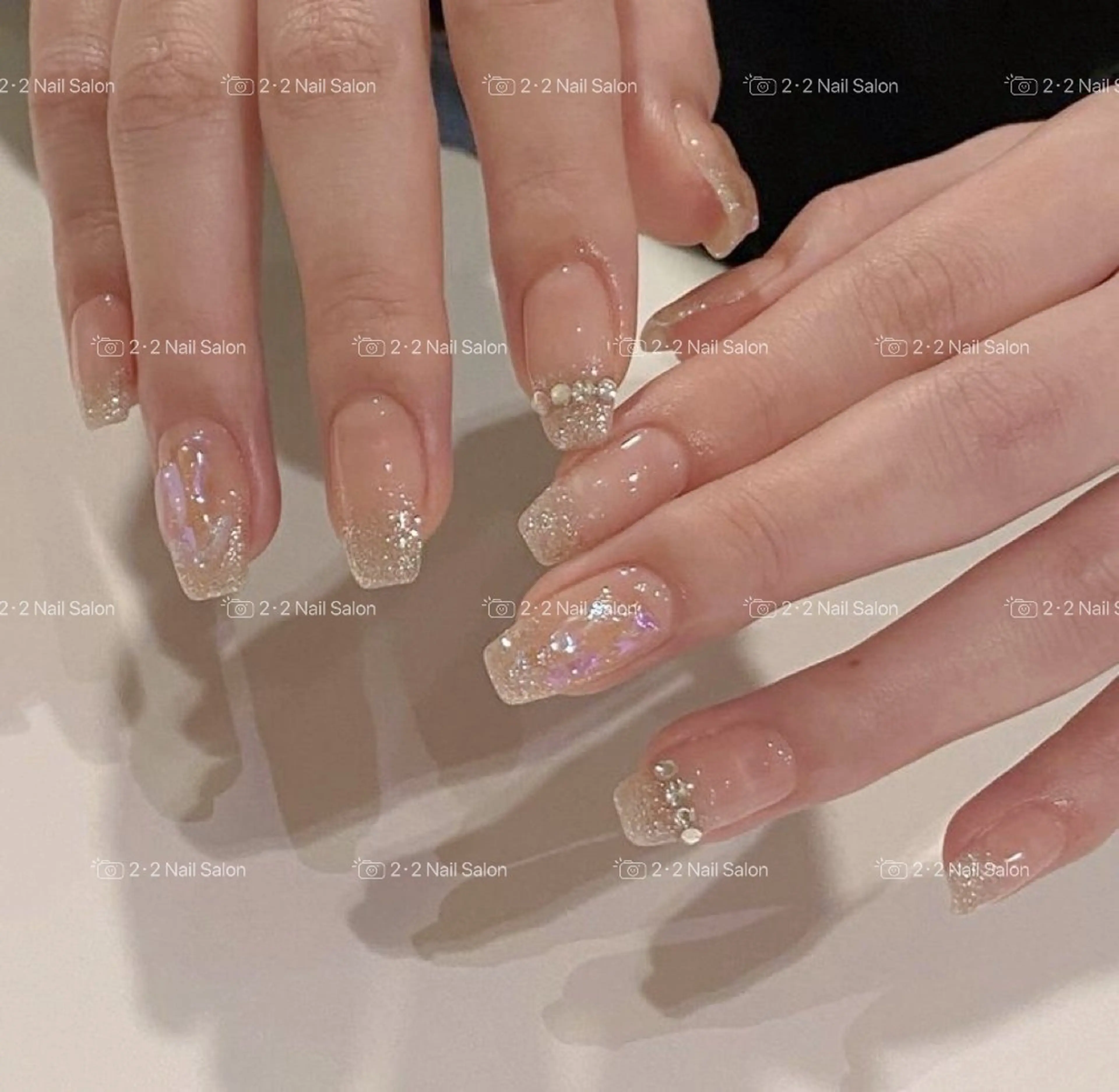 ネイル ハンドネイル 🦋y y Nail 🤍のネイルデザイン