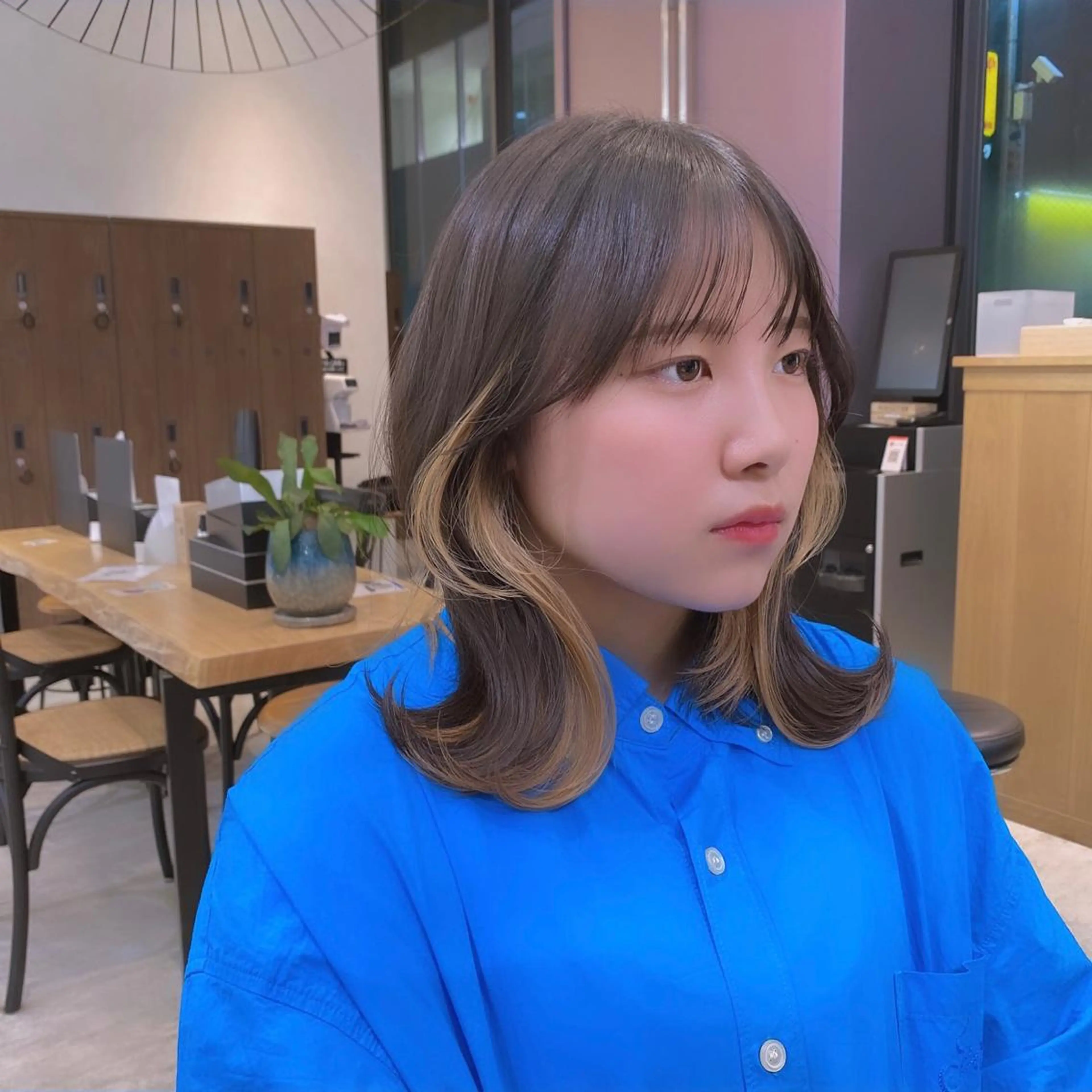 ミディアム ヘアアレンジ カット トリートメント ヘアセット FERiCIA.  表参道所属・レイヤーカット 🪄吉野翔悟のヘアスタイル