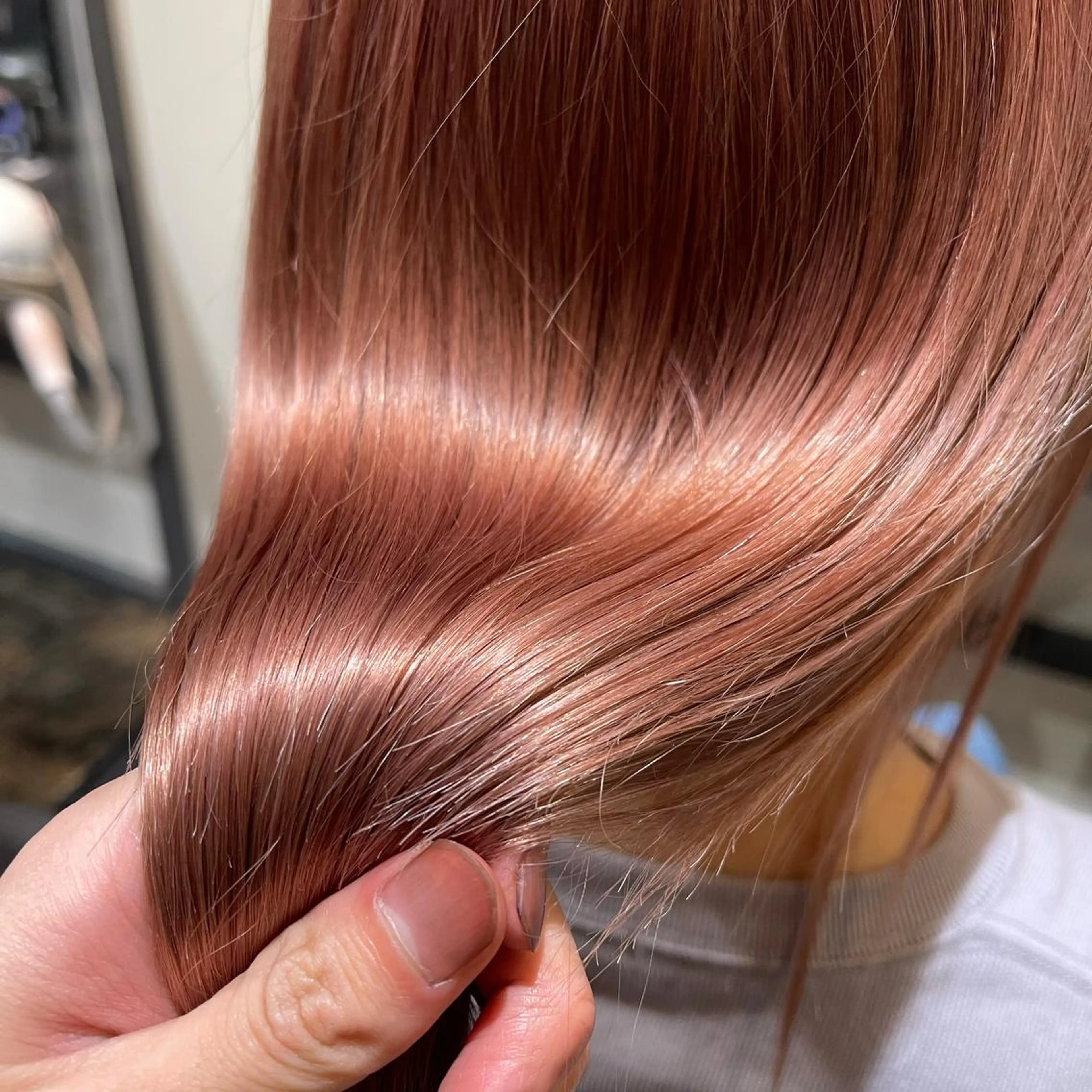 セミロング ワンホンヘア ケラチン/Kaitoのヘアスタイル