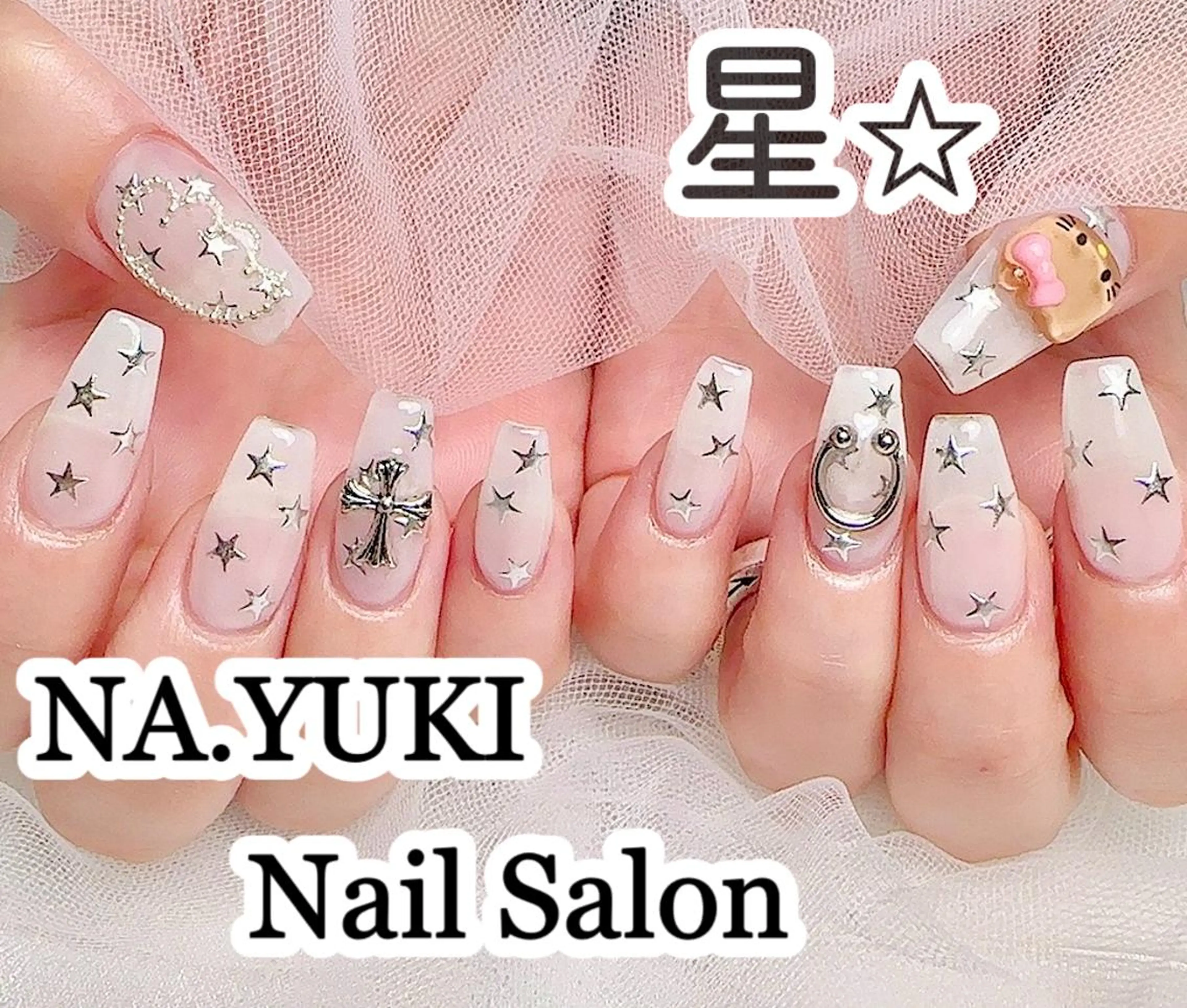 ネイル 長さ出し ワンホンネイル ハンドネイル ハンドケア 🎀ナナ 🎀のネイルデザイン