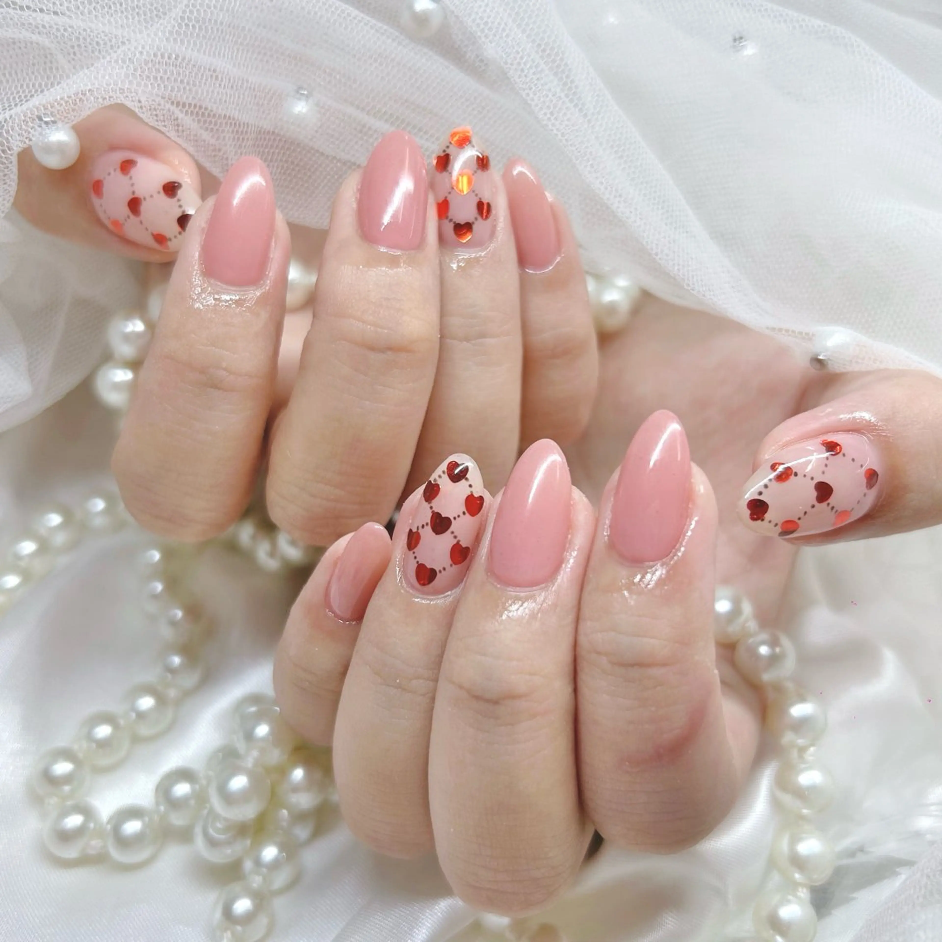 ミディアム ハンドネイル Nailsalon Angeのネイルデザイン