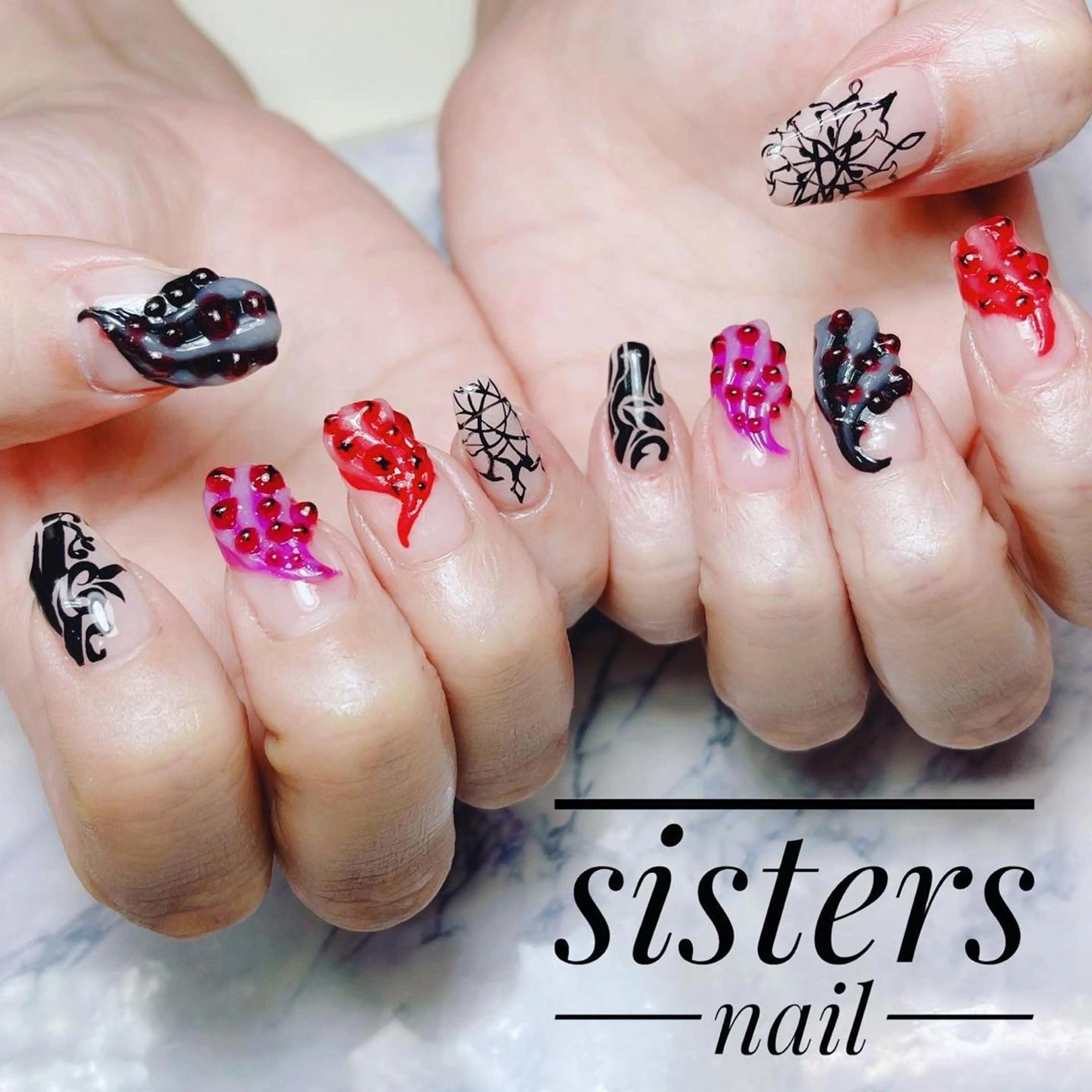 ネイル アートネイル sisters nail.fのネイルデザイン