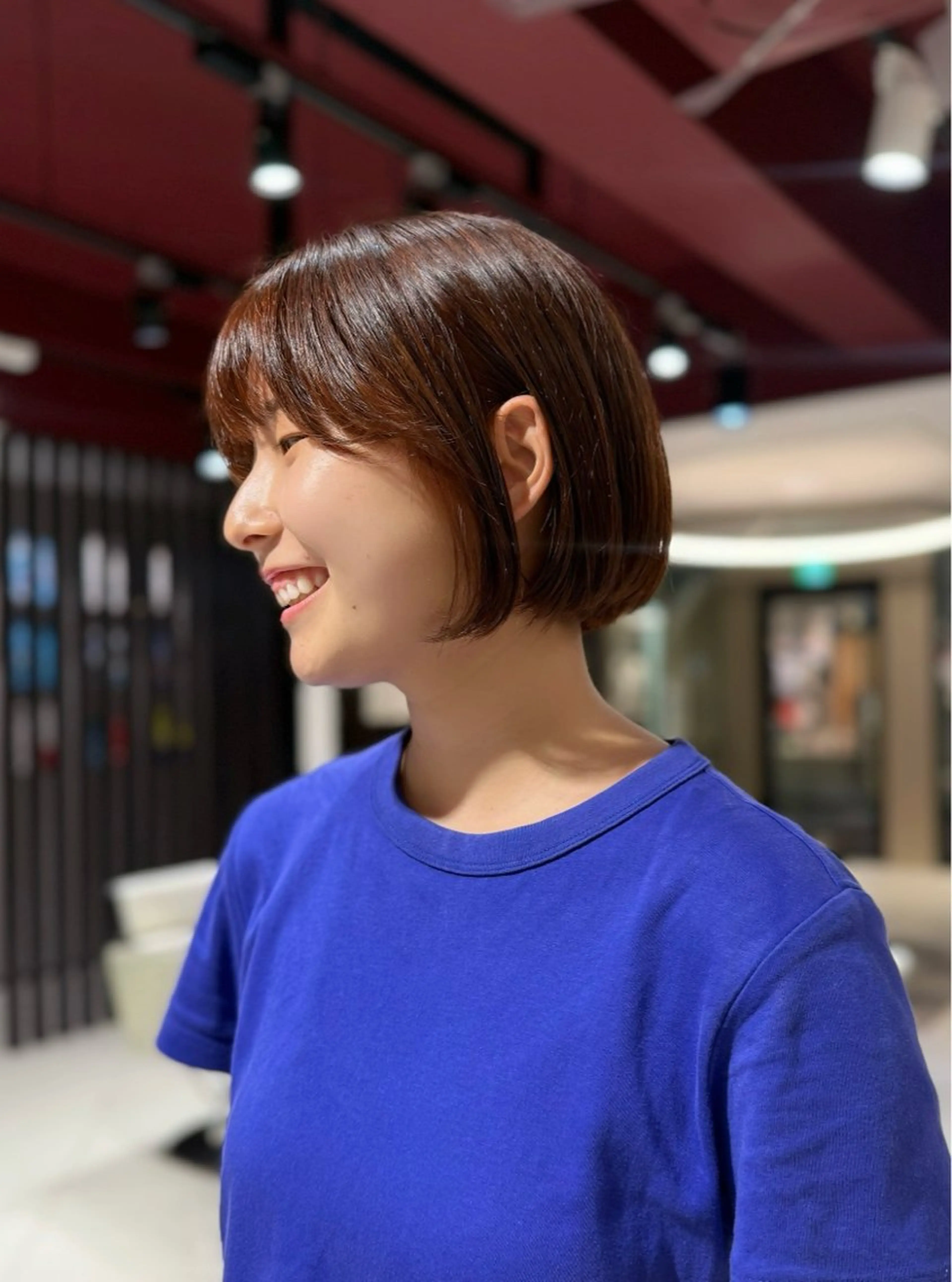 ショート カラー カット ヘアカラー 艶カラー/ハイトーン /アレンジ/meiのヘアスタイル