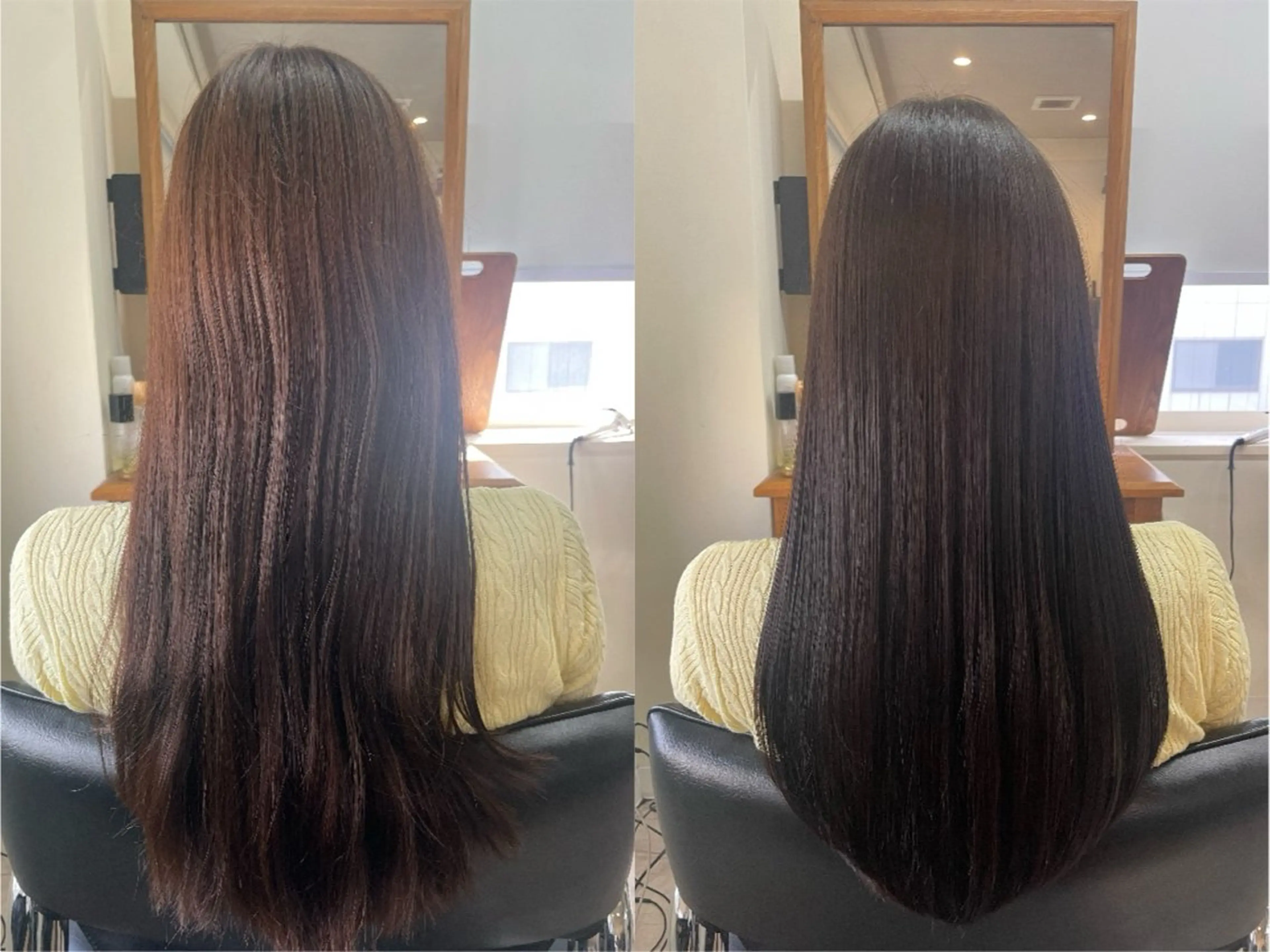 ロング カラー カット ヘアカラー トリートメント 髪質改善特化美容師 YOUのヘアスタイル